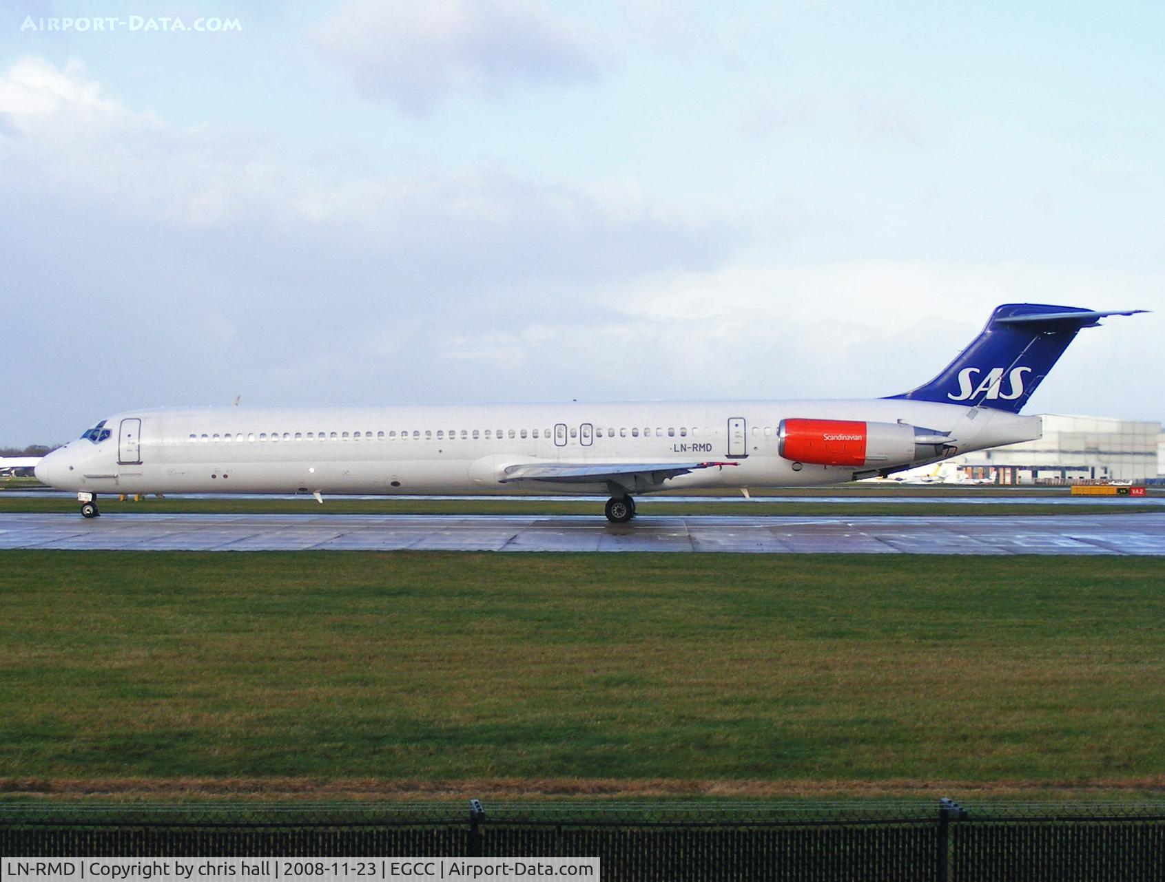 LN-RMD, 1987 McDonnell Douglas MD-82 (DC-9-82) C/N 49555, Scandinavian