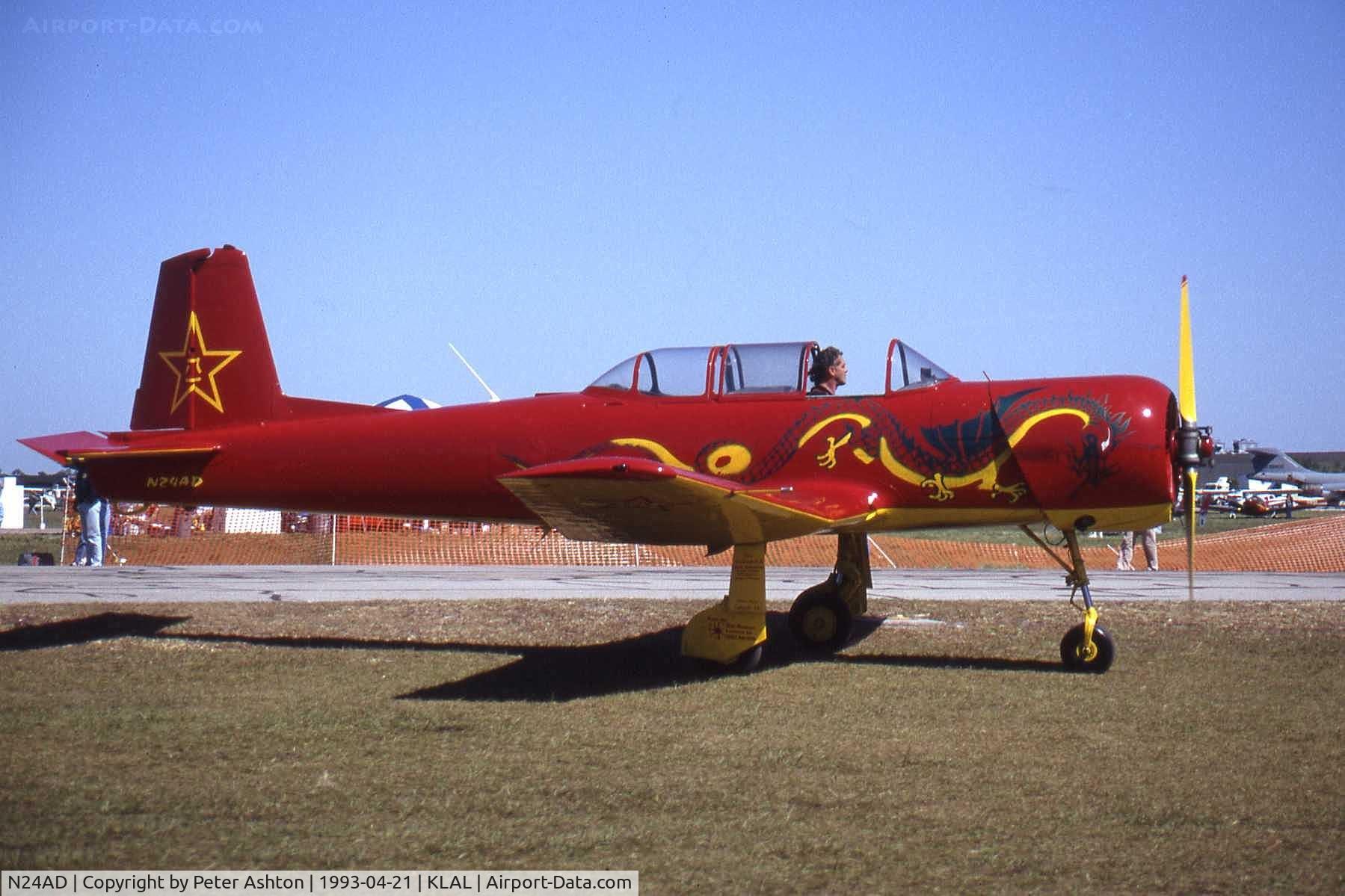 N24AD, 1981 Nanchang CJ-6A C/N 3632022, Sun 'n' Fun 1993