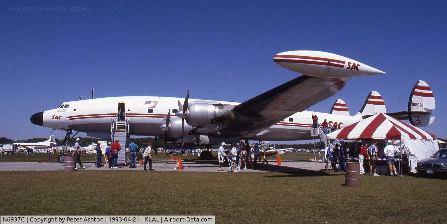 N6937C, 1957 Lockheed L-1049H-82 Super Constellation C/N 4830, Sun 'n' Fun 1993