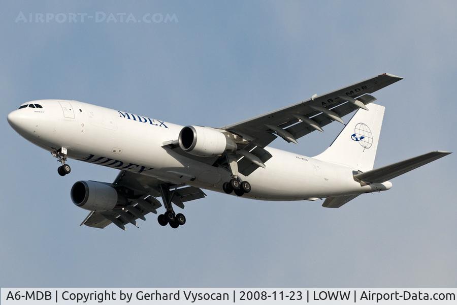 A6-MDB, 1982 Airbus A300B4-203 C/N 196, rare visitor