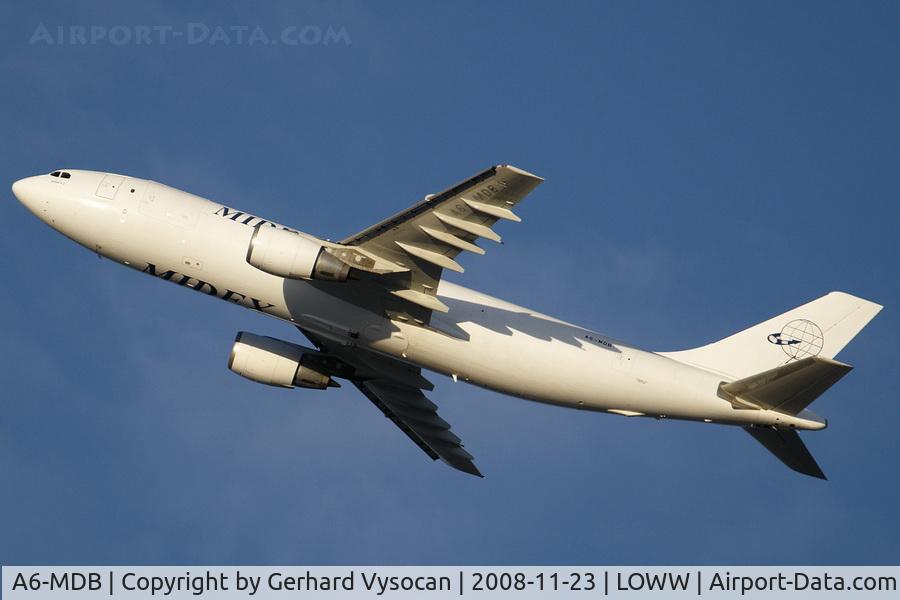 A6-MDB, 1982 Airbus A300B4-203 C/N 196, rare visitor