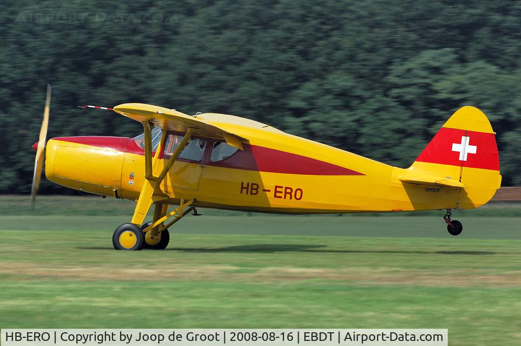 HB-ERO, 1943 Fairchild UC-61K Argus III (24R-46A) C/N 891, old timer fly in participant