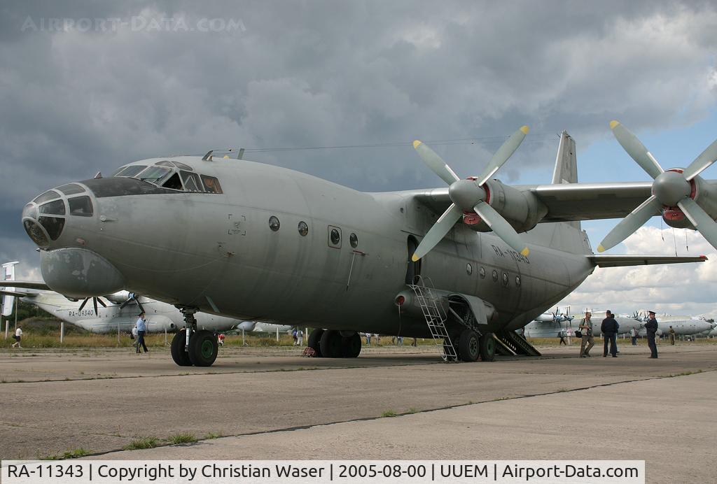 RA-11343, Antonov An-12BP C/N 00347503, Aeroflot