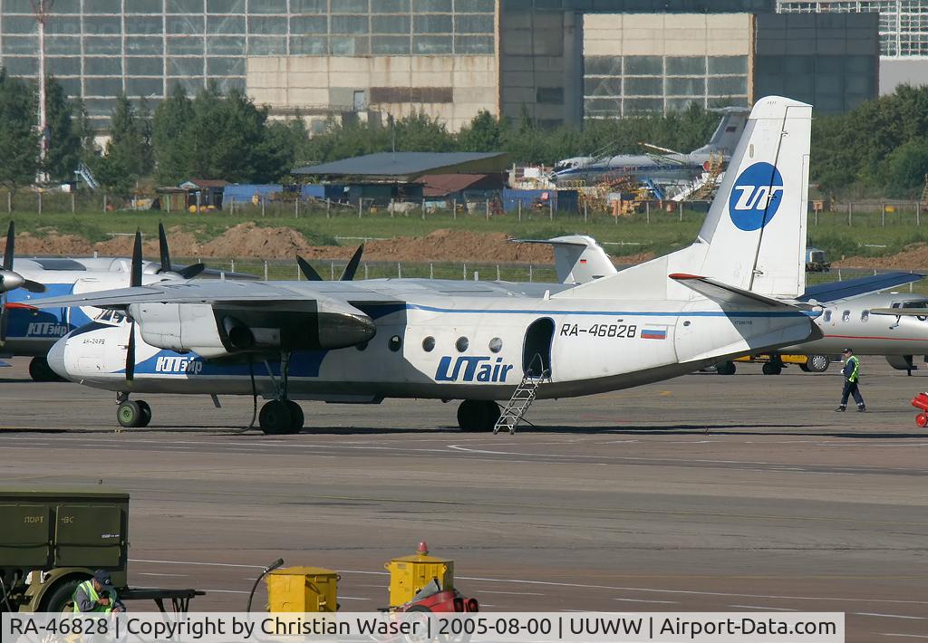 RA-46828, 1971 Antonov An-24RV C/N 17306705, UTair