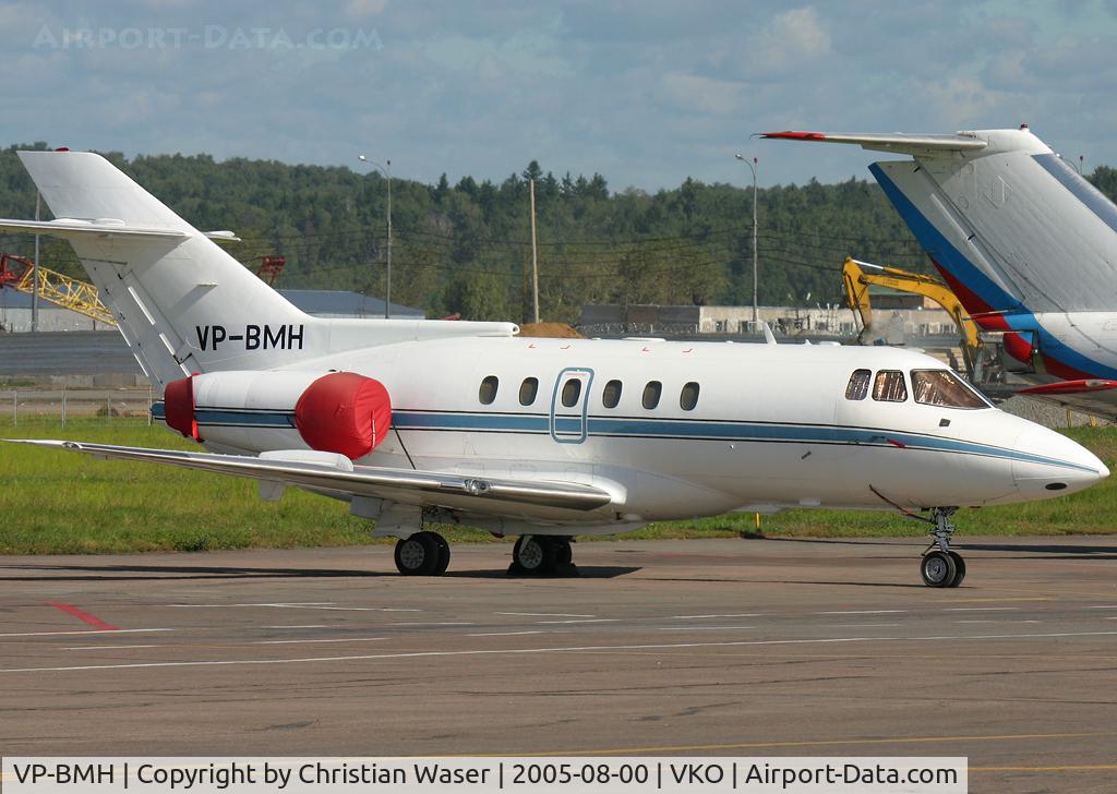 VP-BMH, 1990 British Aerospace BAe.125-800B C/N 258180, Private