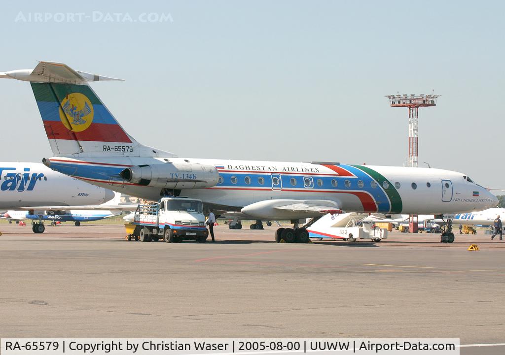 RA-65579, Tupolev Tu-134B-3 C/N 63295, Tu-134B