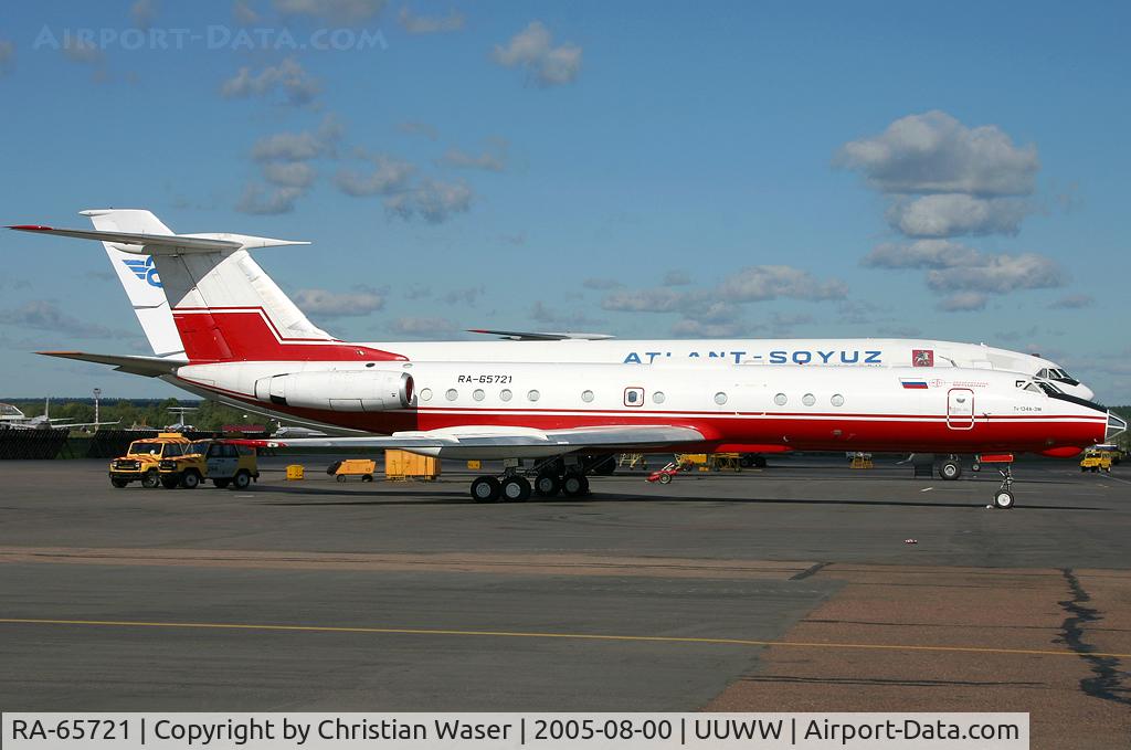 RA-65721, 1984 Tupolev Tu-134A-3M C/N 66130, untitled