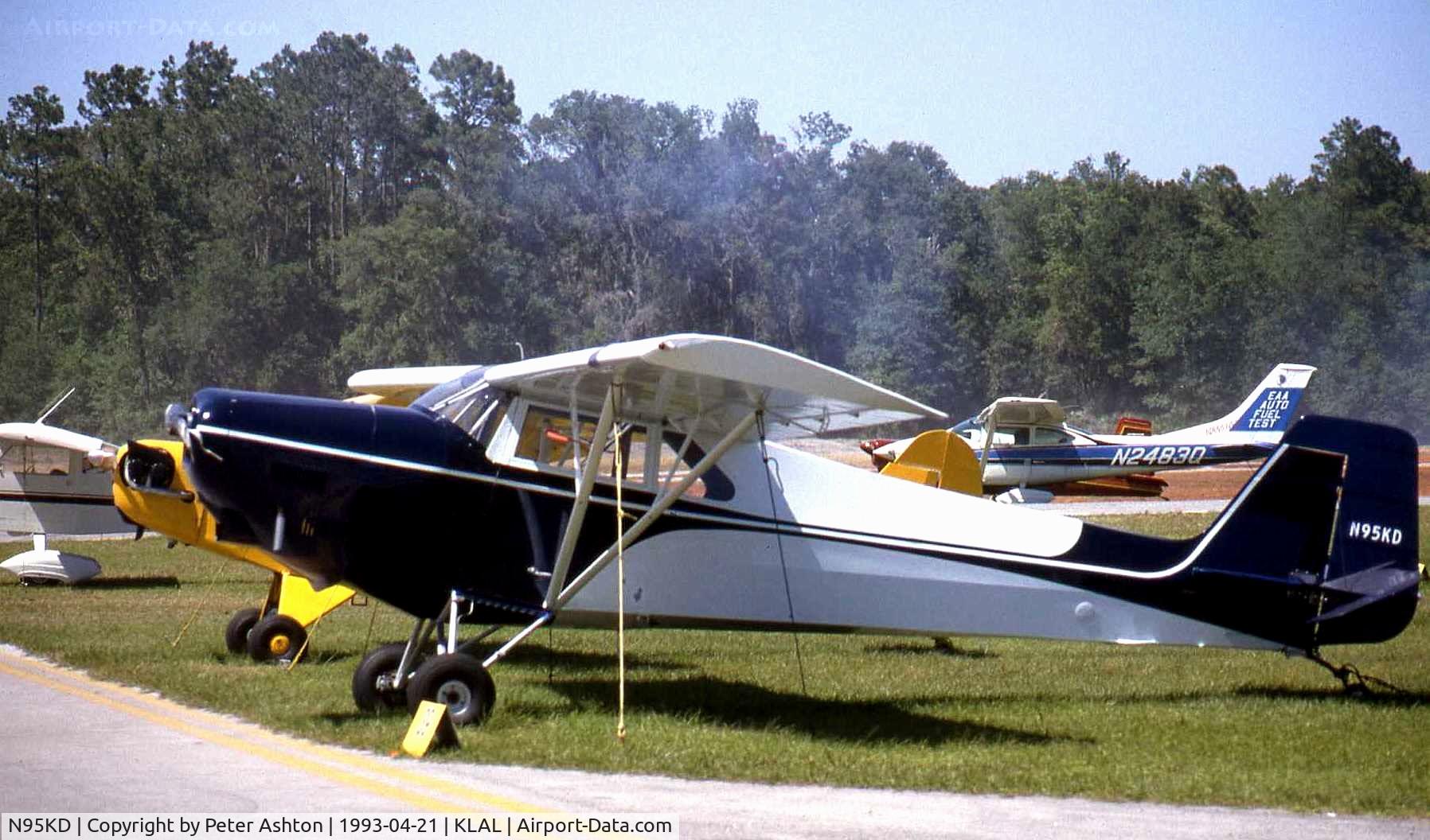 N95KD, 1992 Davidson Karl A F-232 C/N 91F232-01, Sun 'n' Fun 1993