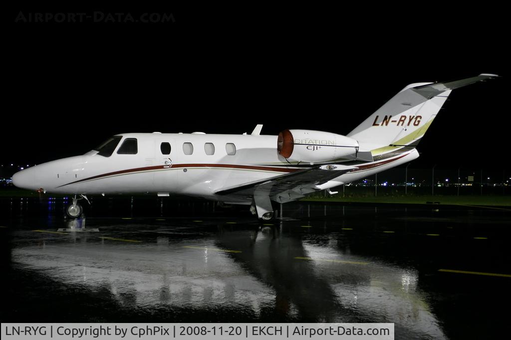 LN-RYG, 2007 Cessna 525 CitationJet CJ1+ C/N 525-0661, CNJ