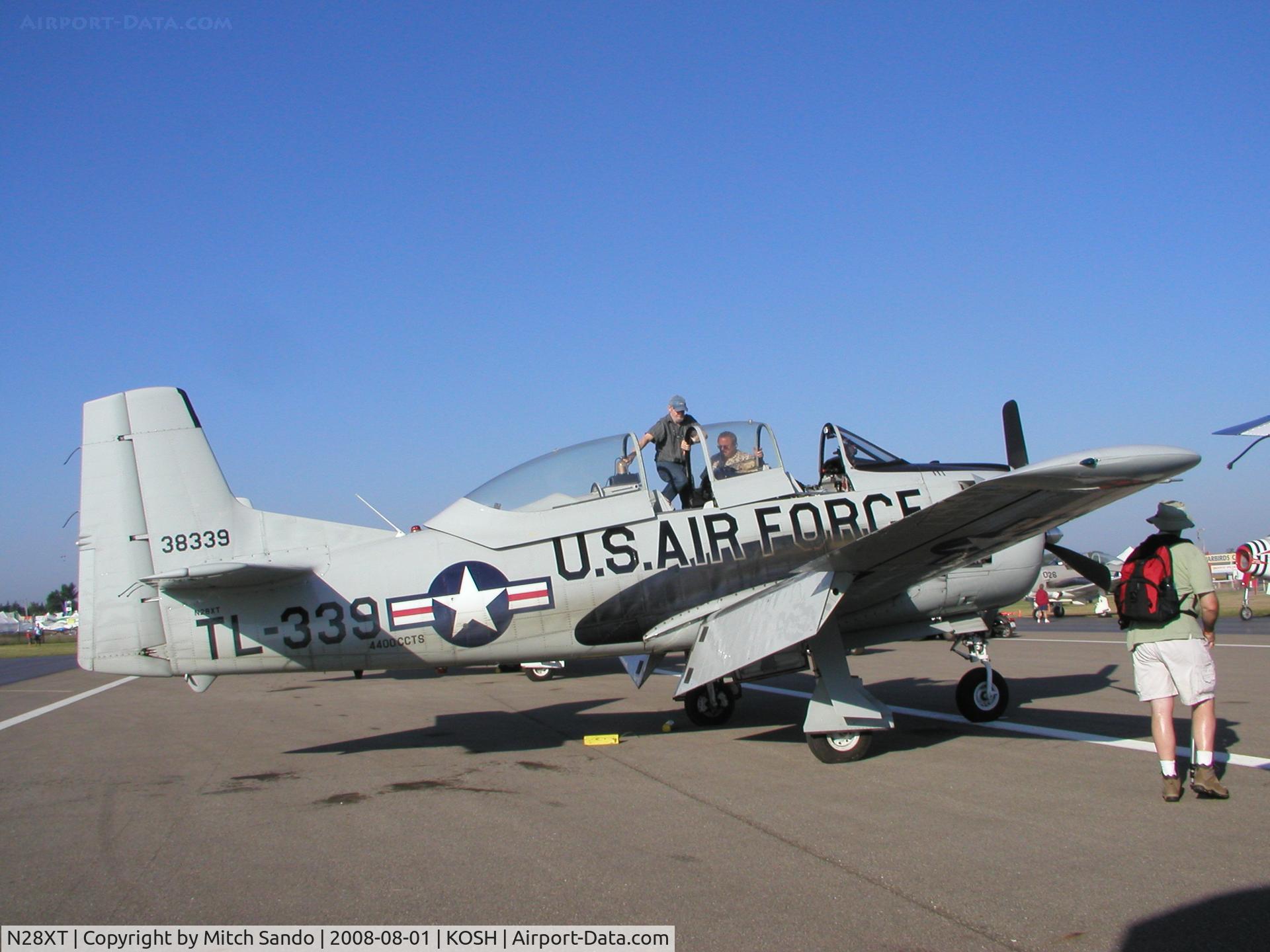 N28XT, 1958 North American T-28B Trojan C/N 200-410 (138339), EAA AirVenture 2008.