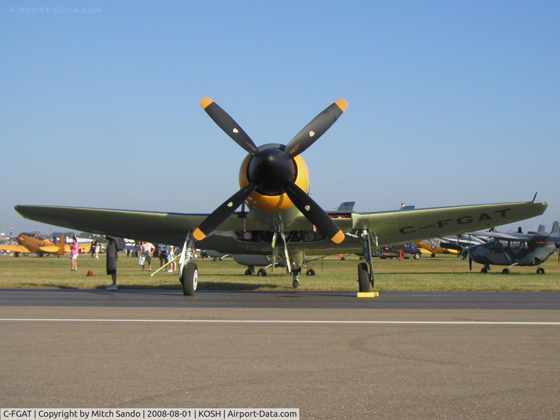C-FGAT, 1957 Hawker Sea Fury T.20S C/N 41H/623282, EAA AirVenture 2008.