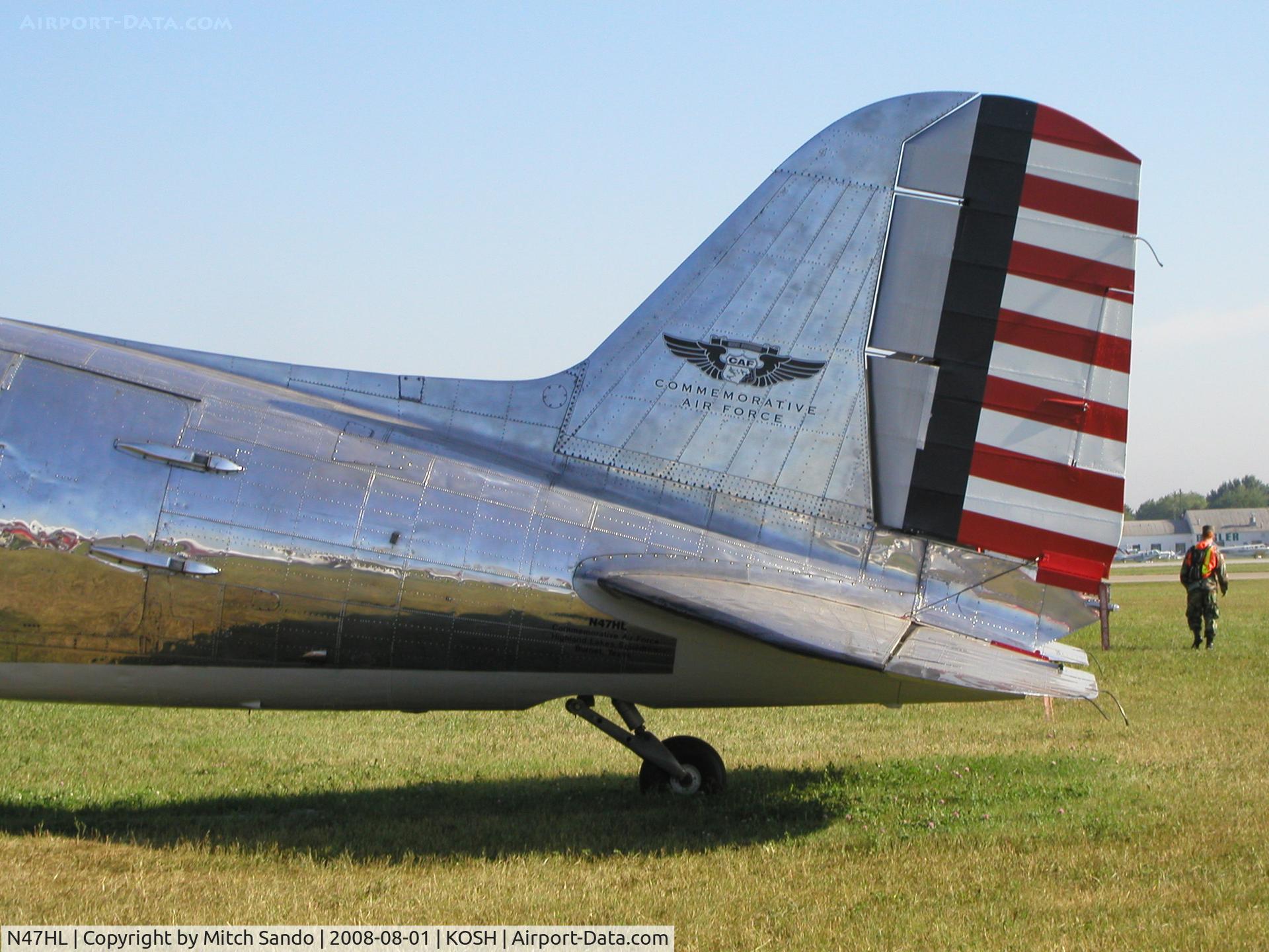 N47HL, 1943 Douglas C-47B-20-DK C/N 27203, EAA AirVenture 2008.