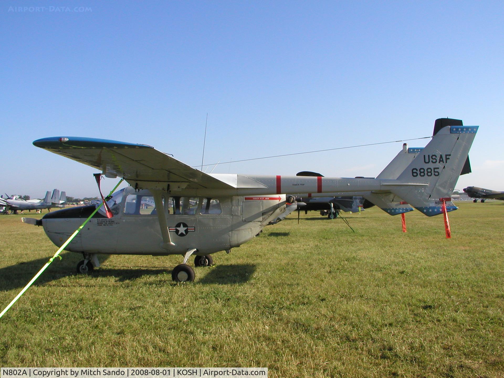 N802A, 1968 Cessna O-2A (M337B) Super Skymaster Super Skymaster C/N 337M-0174, EAA AirVenture 2008.