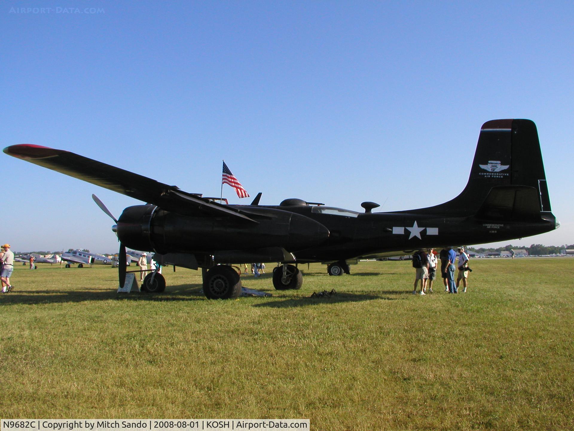 N9682C, 1944 Douglas A-26B Invader Invader C/N 6943, EAA AirVenture 2008.