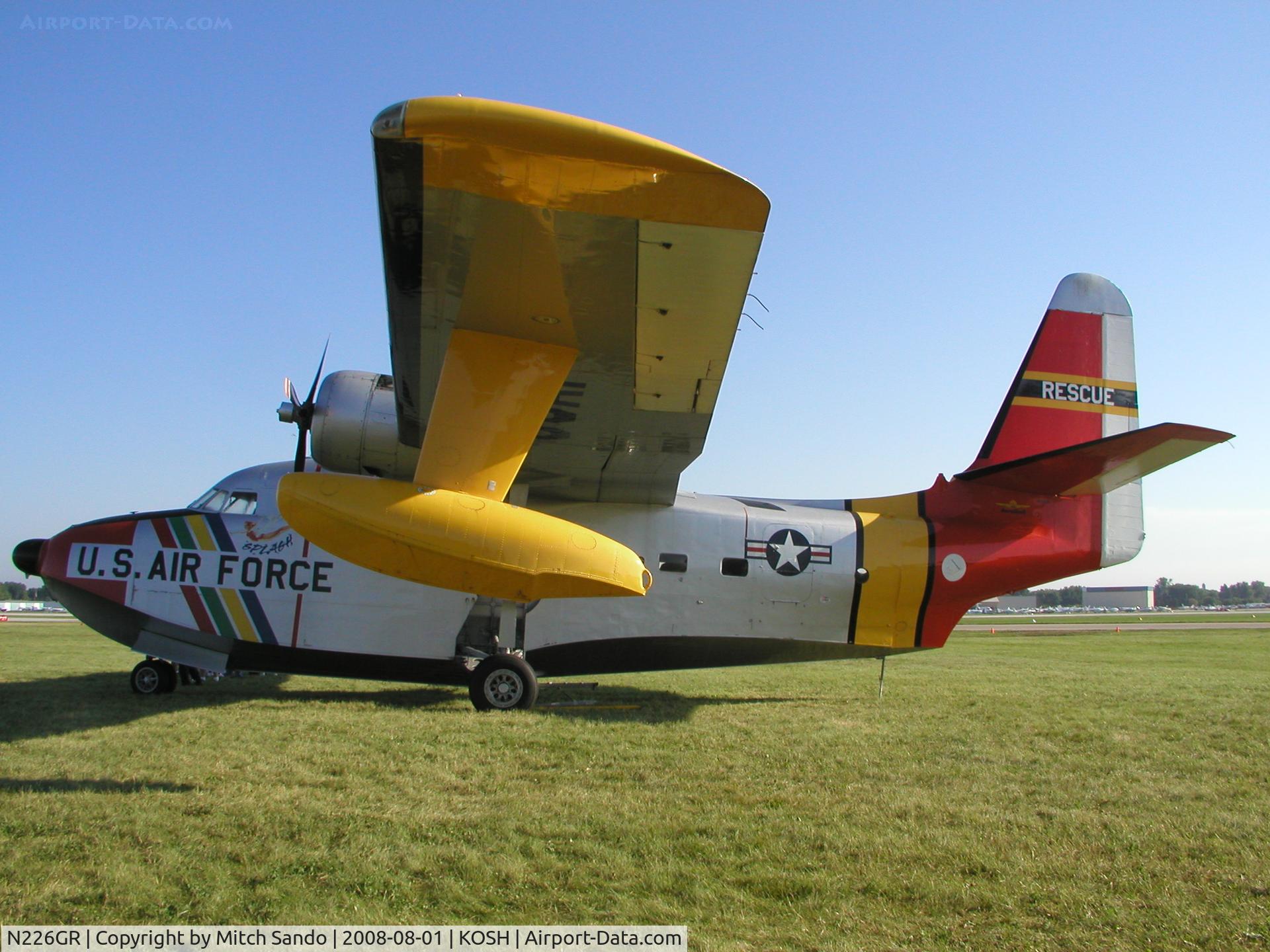 N226GR, 1954 Grumman HU-16E Albatross C/N G-359, EAA AirVenture 2008.
