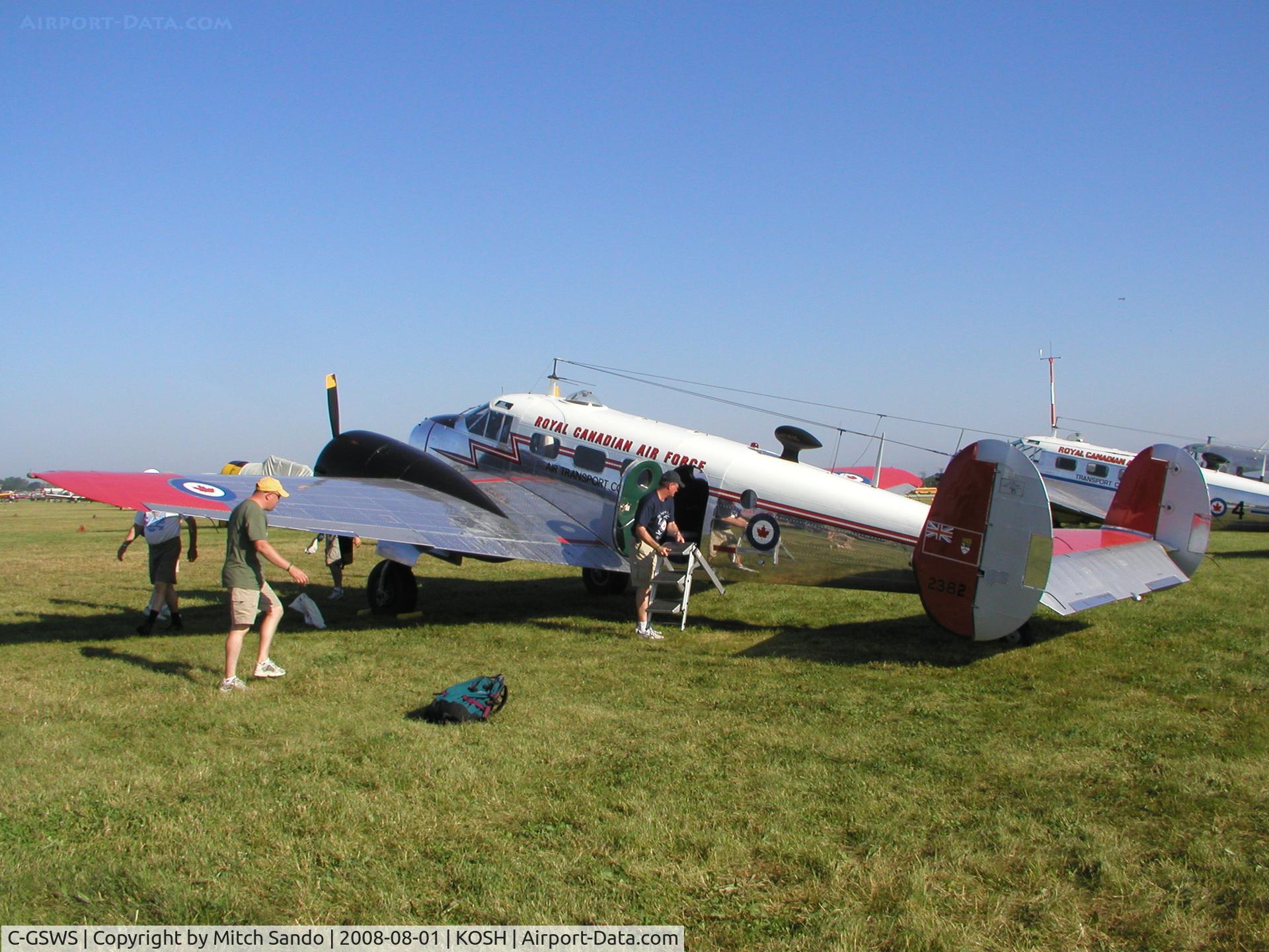 C-GSWS, 1953 Beech Expeditor 3NM C/N CA-261 (A-911), EAA AirVenture 2008.