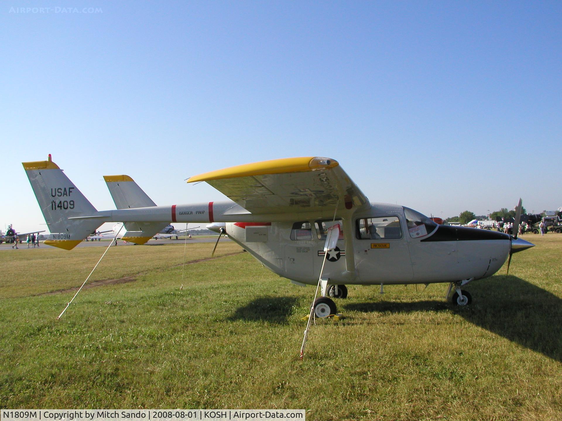 N1809M, 1971 Cessna 337F Super Skymaster C/N 33701409, EAA AirVenture 2008.
