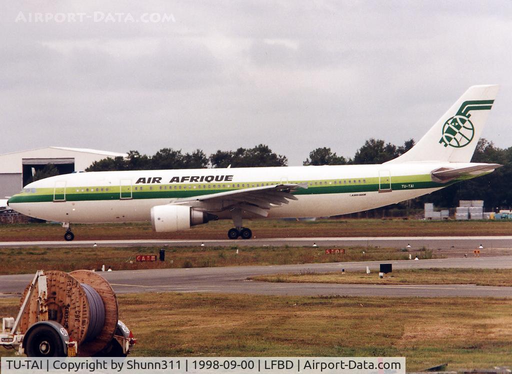 TU-TAI, 1995 Airbus A300B4-605R C/N 749, Ready for take off rwy 23