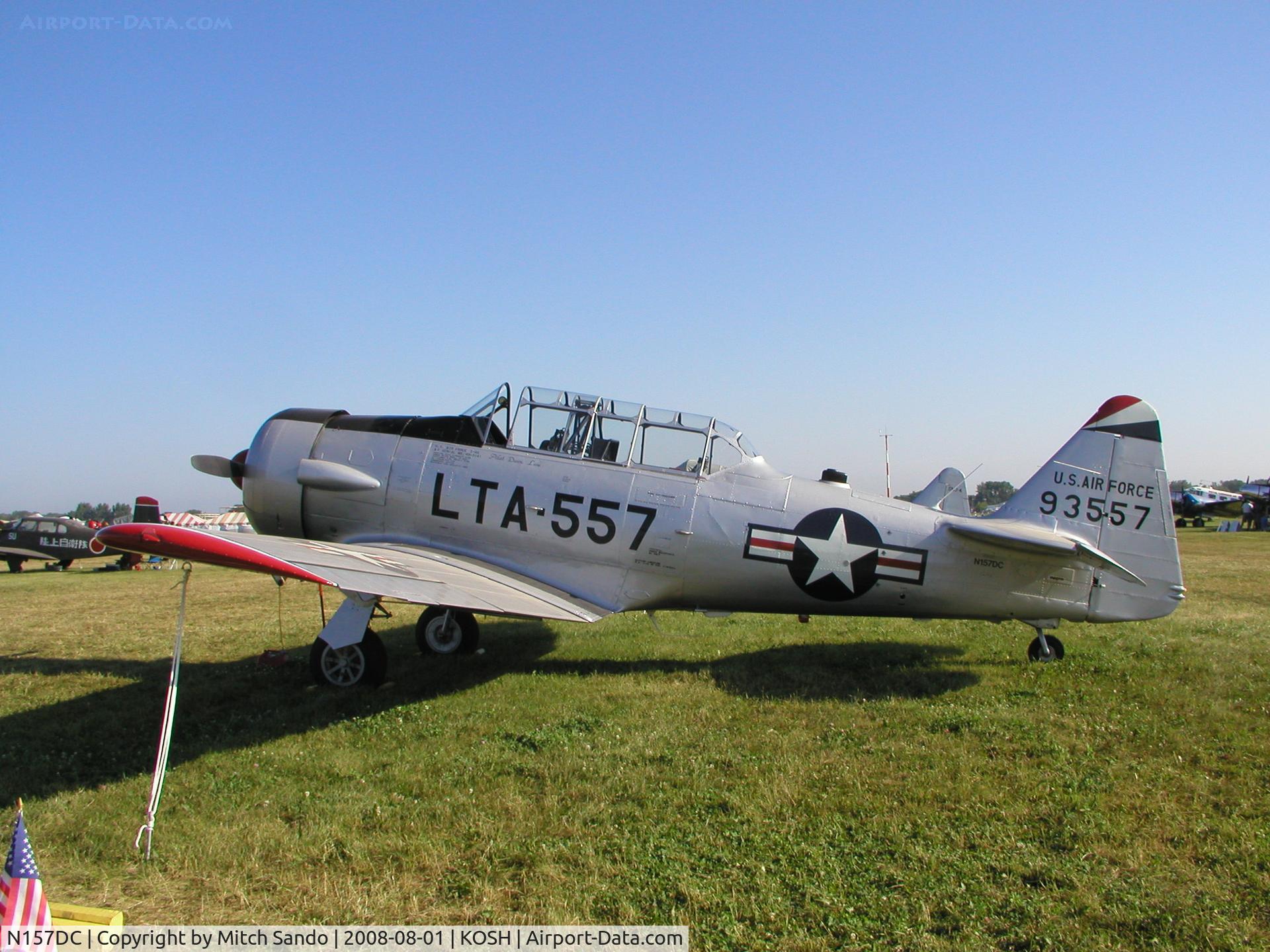 N157DC, 1949 North American T-6G Texan C/N 168-245, EAA AirVenture 2008.