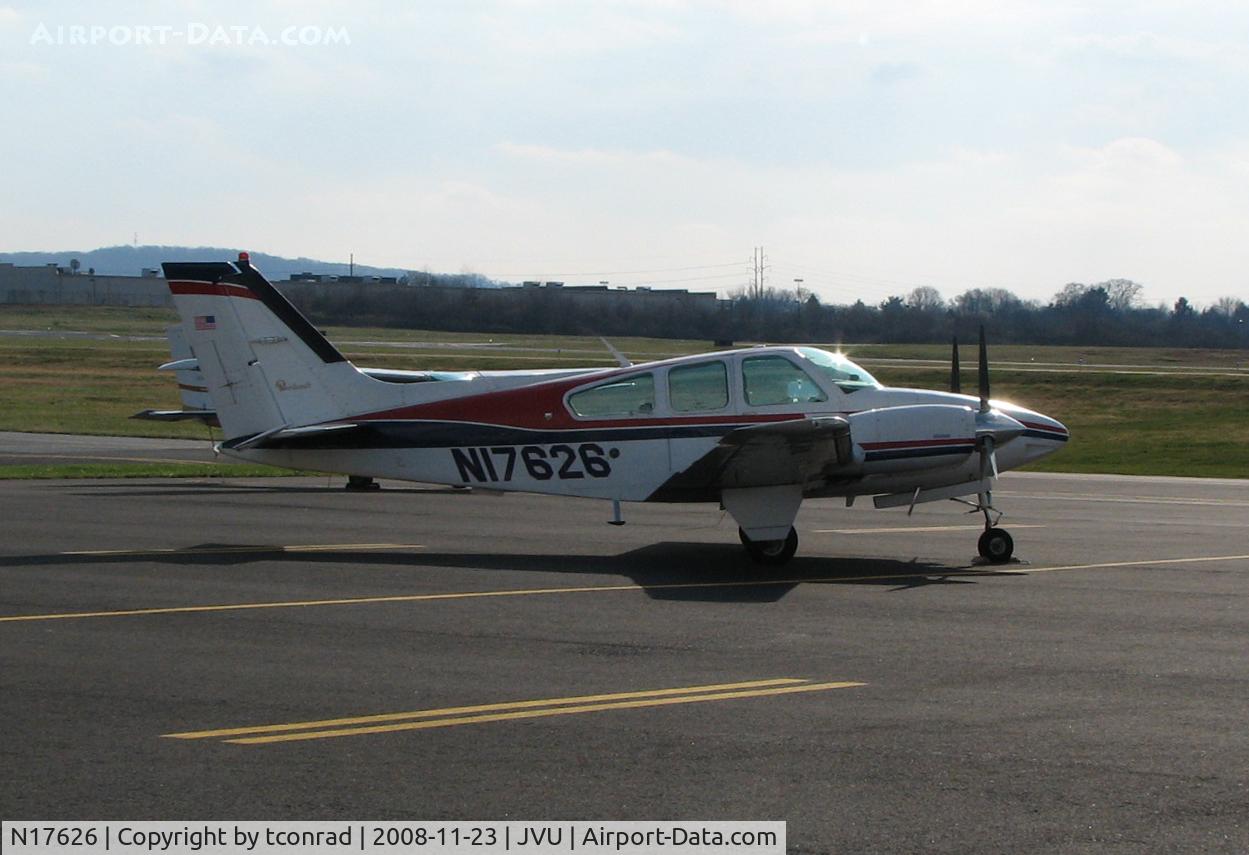 N17626, 1977 Beech 95-B55 (T42A) Baron C/N TC-2061, at Queen City