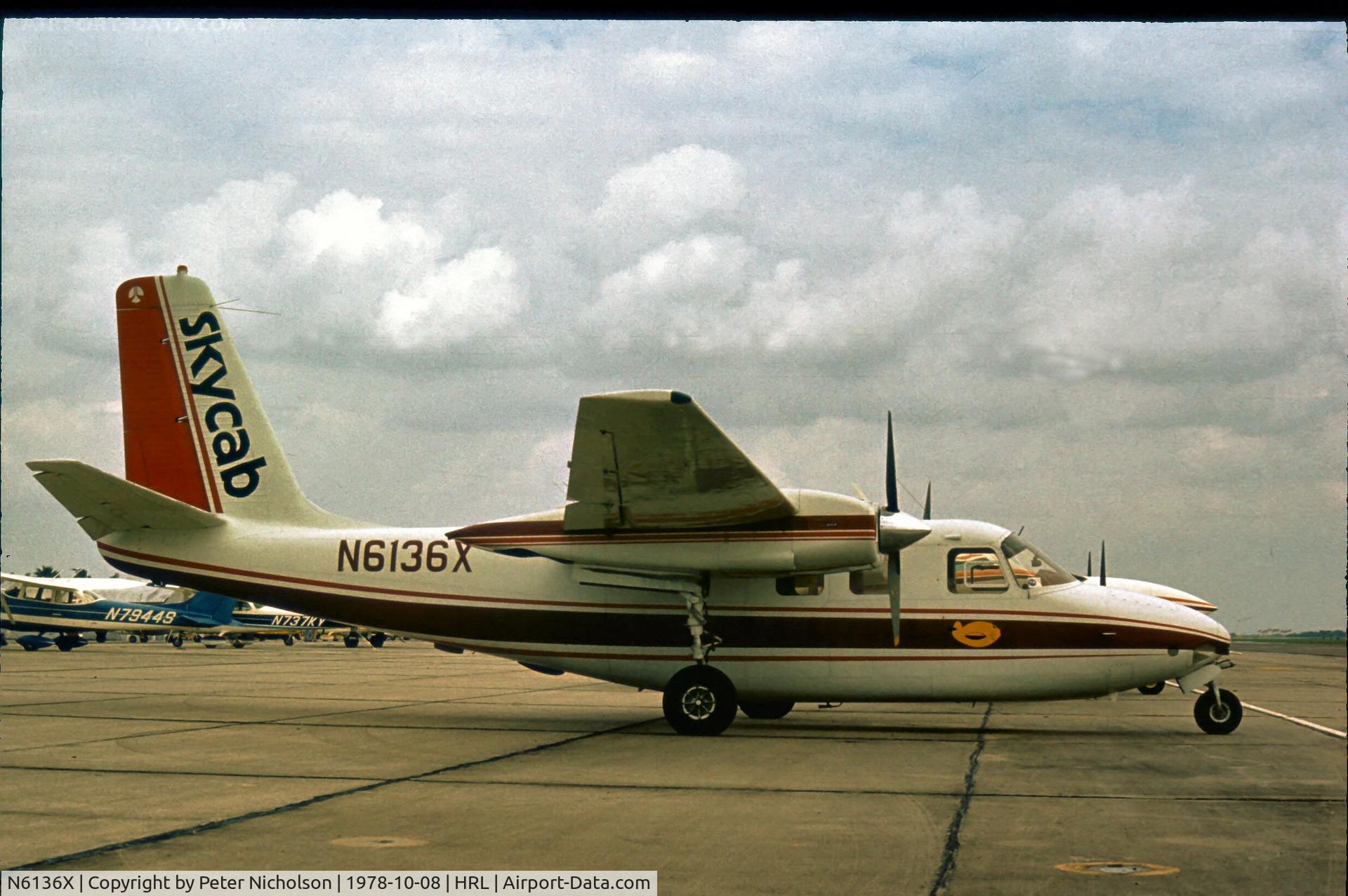 N6136X, 1960 Aero Commander 500-A C/N 500A-926-25, Visitor to (then) Confederate Air Show 78