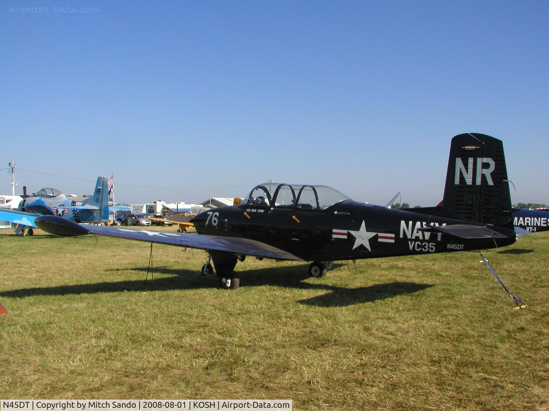 N45DT, Beech A45 C/N G-785, EAA AirVenture 2008.