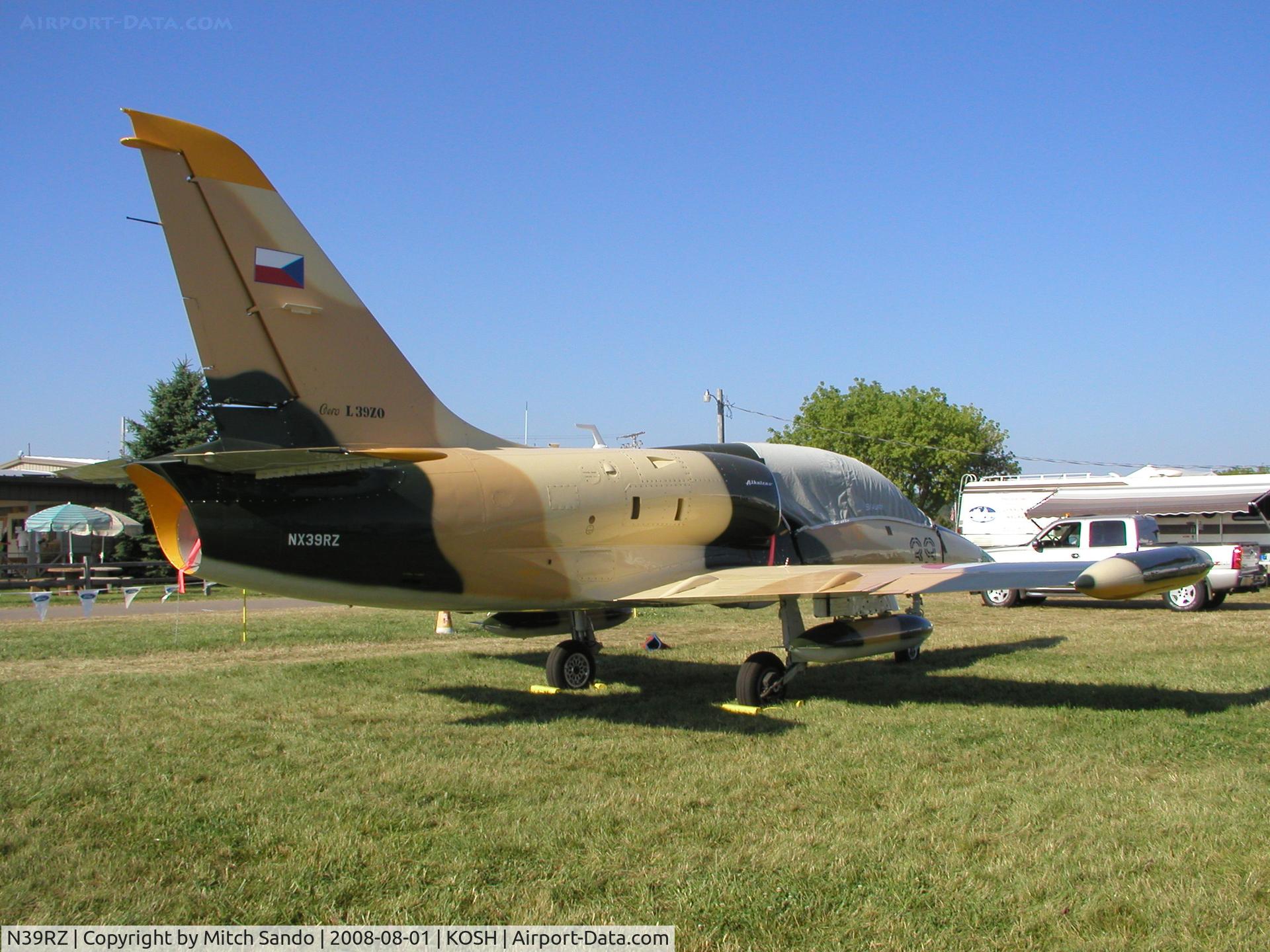 N39RZ, 1977 Aero L-39 Albatros C/N 731003, EAA AirVenture 2008.