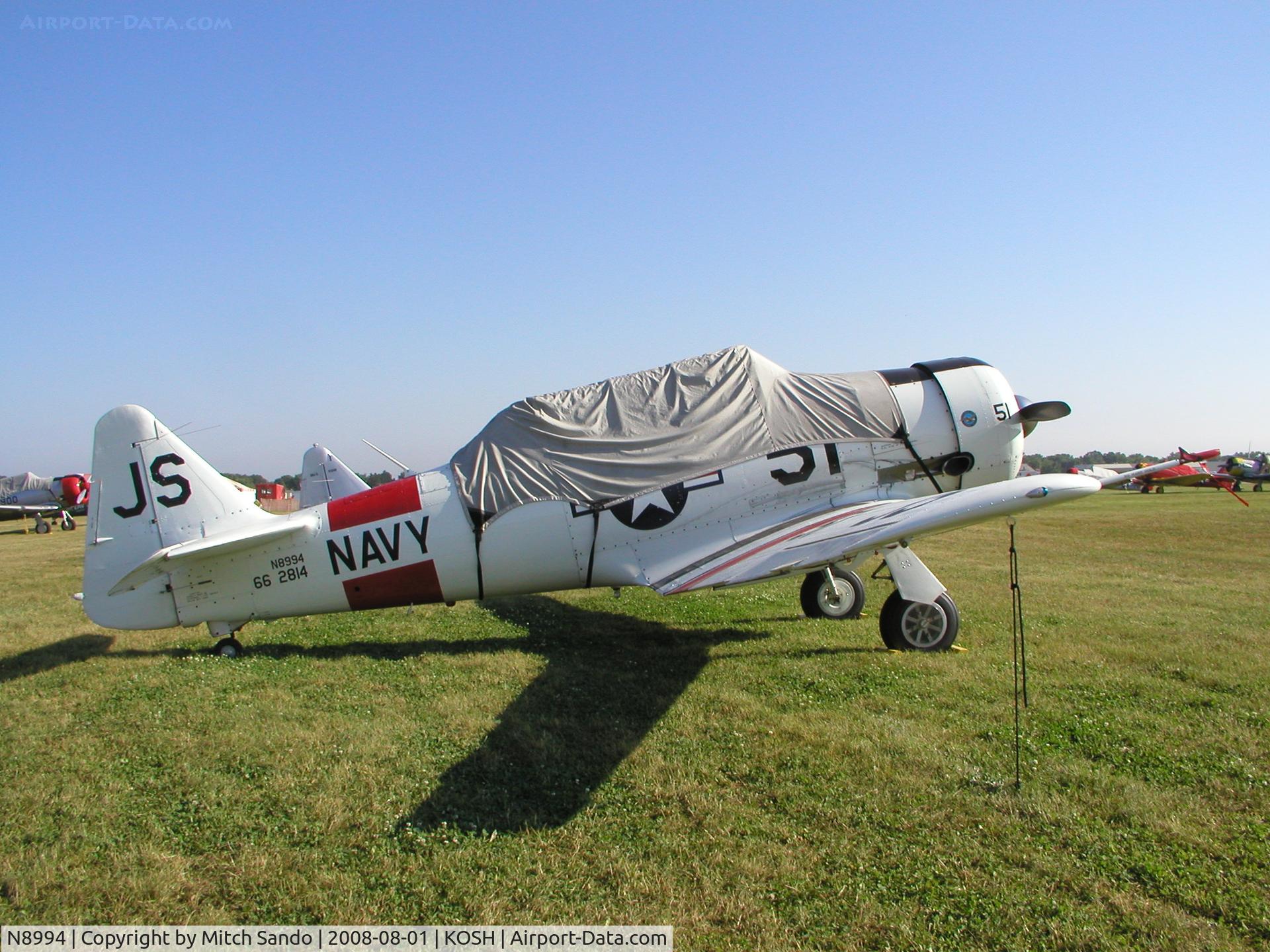 N8994, 1943 Noorduyn AT-16 Harvard II C/N 66-2814, EAA AirVenture 2008.