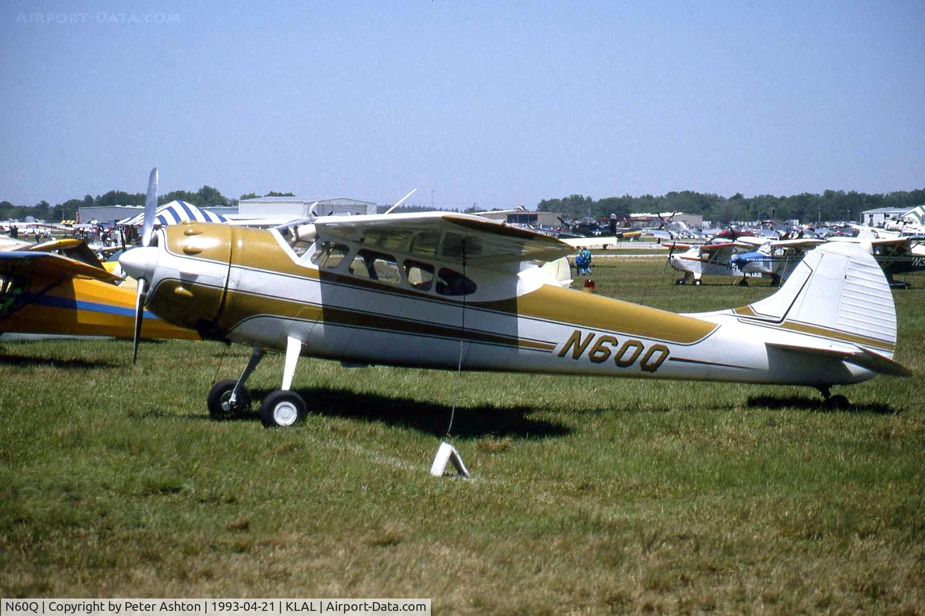 N60Q, 1954 Cessna 195B Businessliner C/N 16131, Sun 'n' Fun 1993