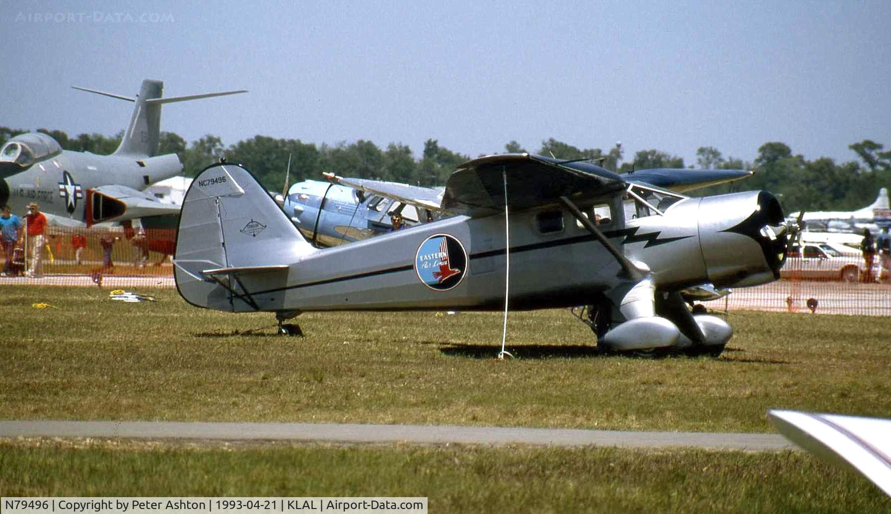 N79496, 1943 Stinson V77 Reliant C/N 77-131, Sun 'n' Fun 1993
