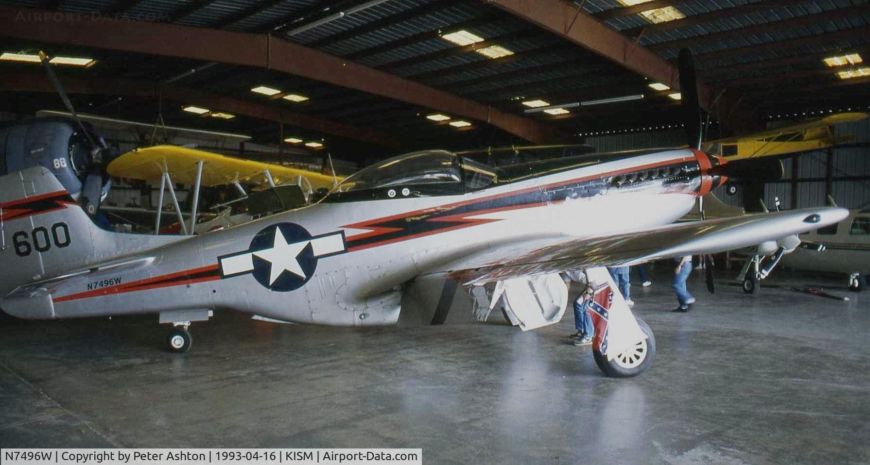 N7496W, 1957 North American/aero Classics P-51D C/N 44-74950, Mustang