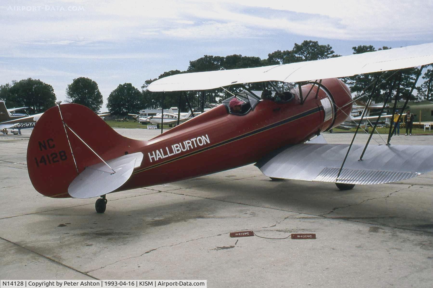N14128, 1934 Waco YMF C/N 4213, Haliburton