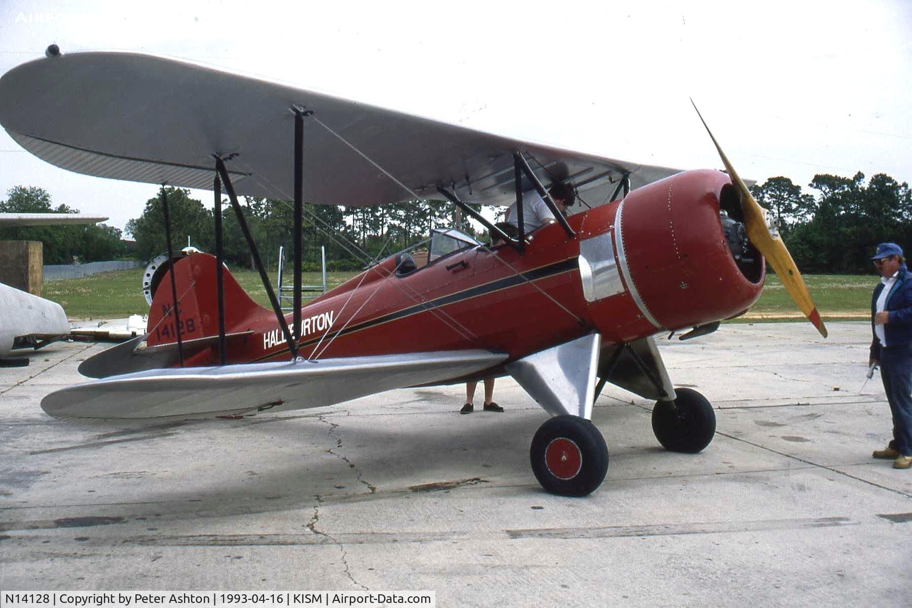 N14128, 1934 Waco YMF C/N 4213, Haliburton