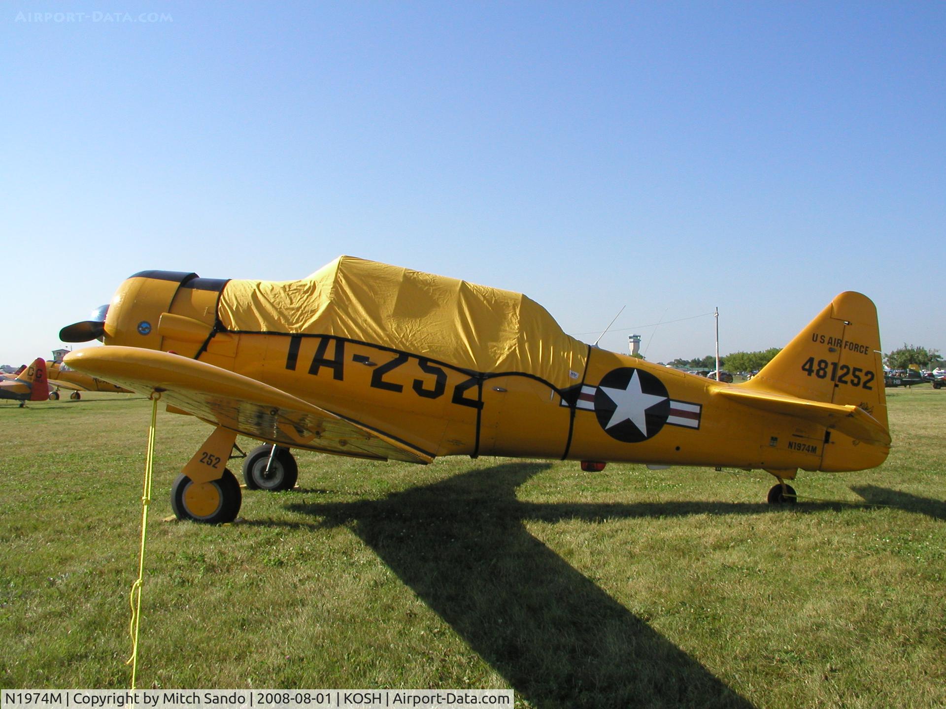 N1974M, North American AT-6D C/N 44-81252, EAA AirVenture 2008.