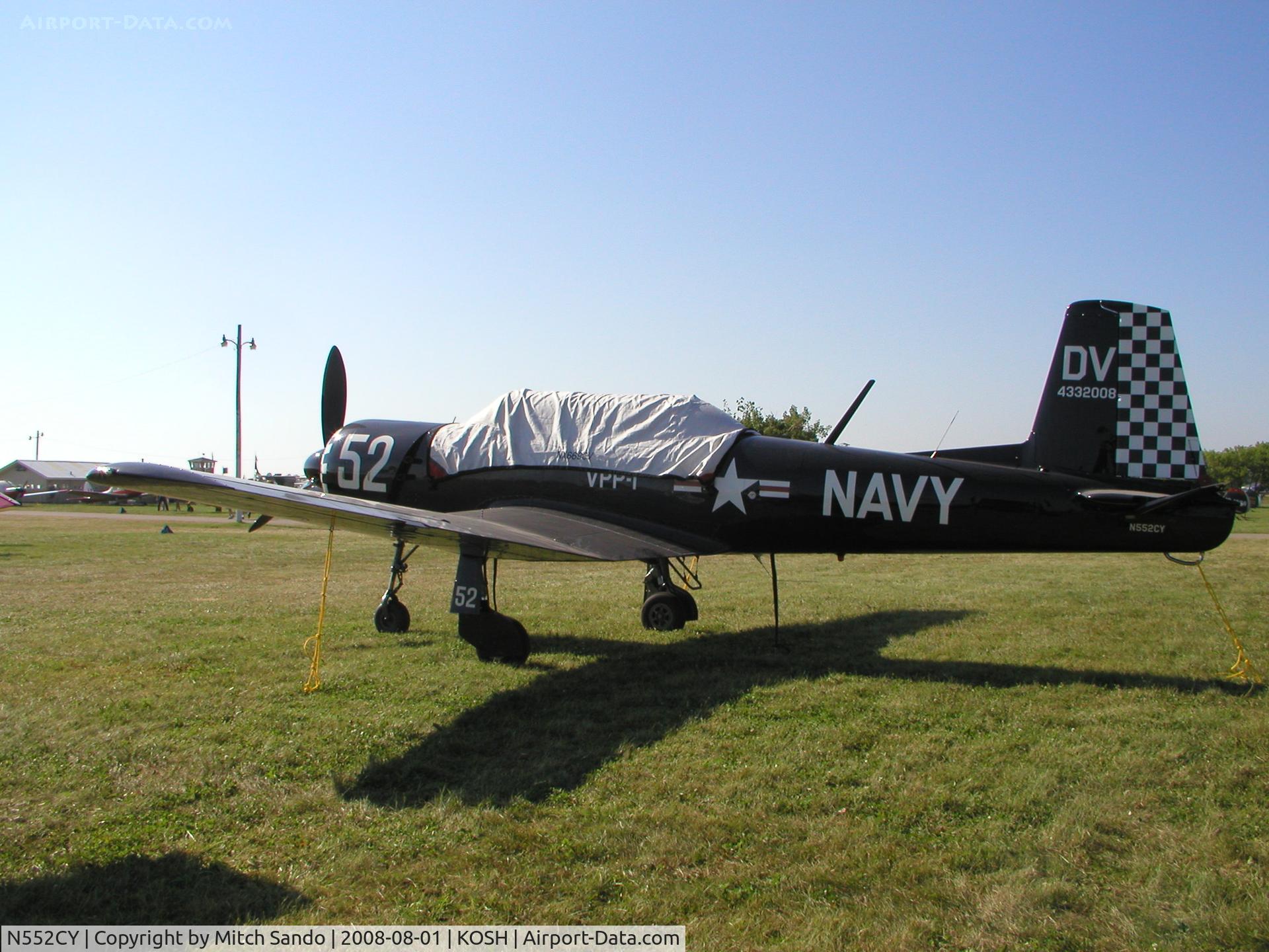 N552CY, 1985 Nanchang CJ-6A C/N 4332008, EAA AirVenture 2008.