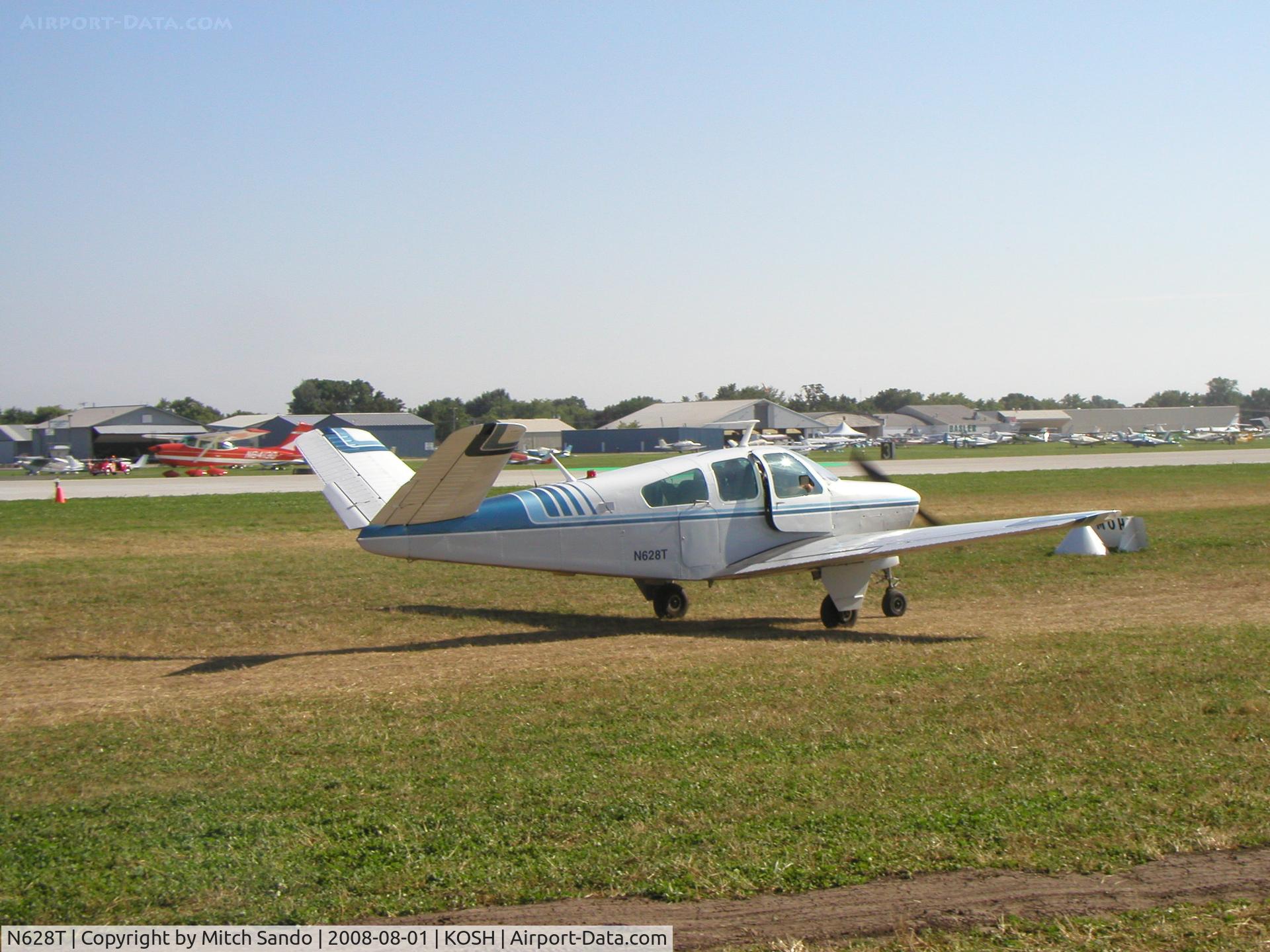 N628T, 1958 Beech K35 Bonanza C/N D-5751, EAA AirVenture 2008.