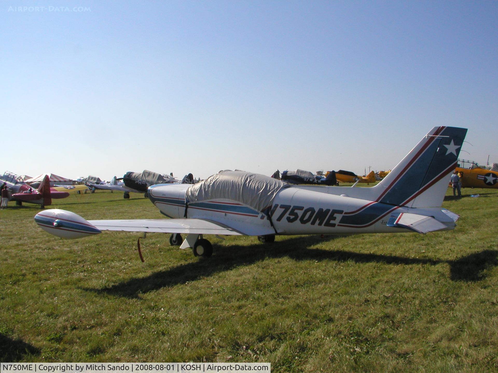 N750ME, 1983 SIAI-Marchetti SF-260 C/N 717, EAA AirVenture 2008.