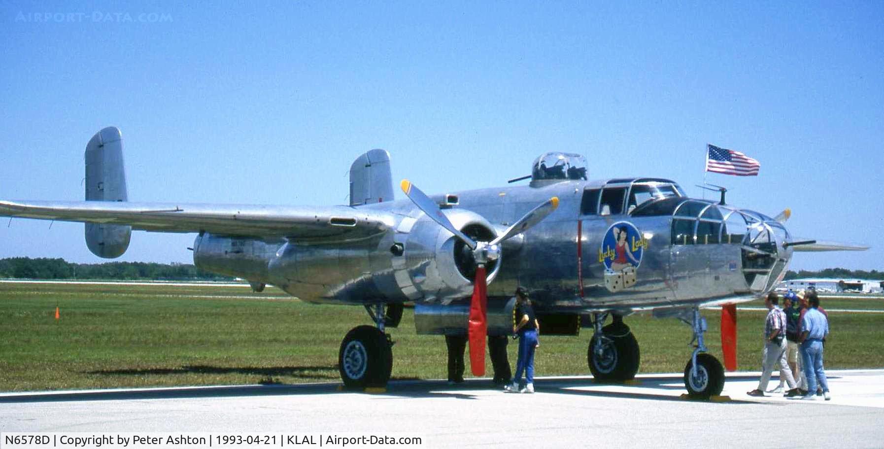 N6578D, 1944 North American B-25J Mitchell Mitchell C/N 108-34783, Sun 'n' Fun 1993