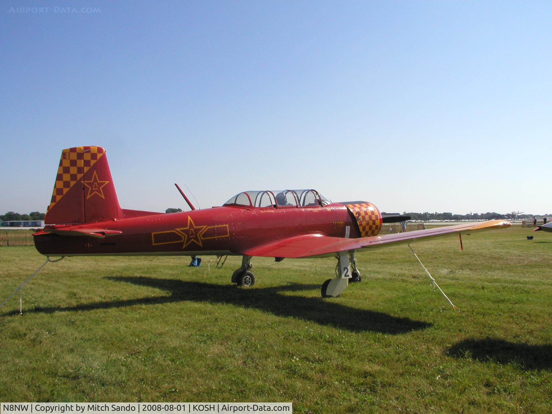 N8NW, 1992 Nanchang CJ-6 C/N 4332016, EAA AirVenture 2008.