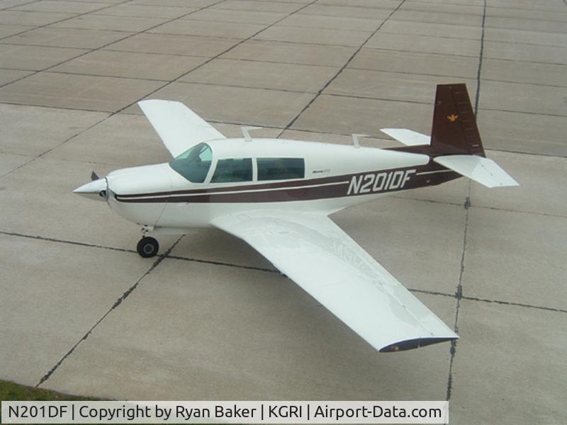 N201DF, 1976 Mooney M20J 201 C/N 24-0061, Clean 201