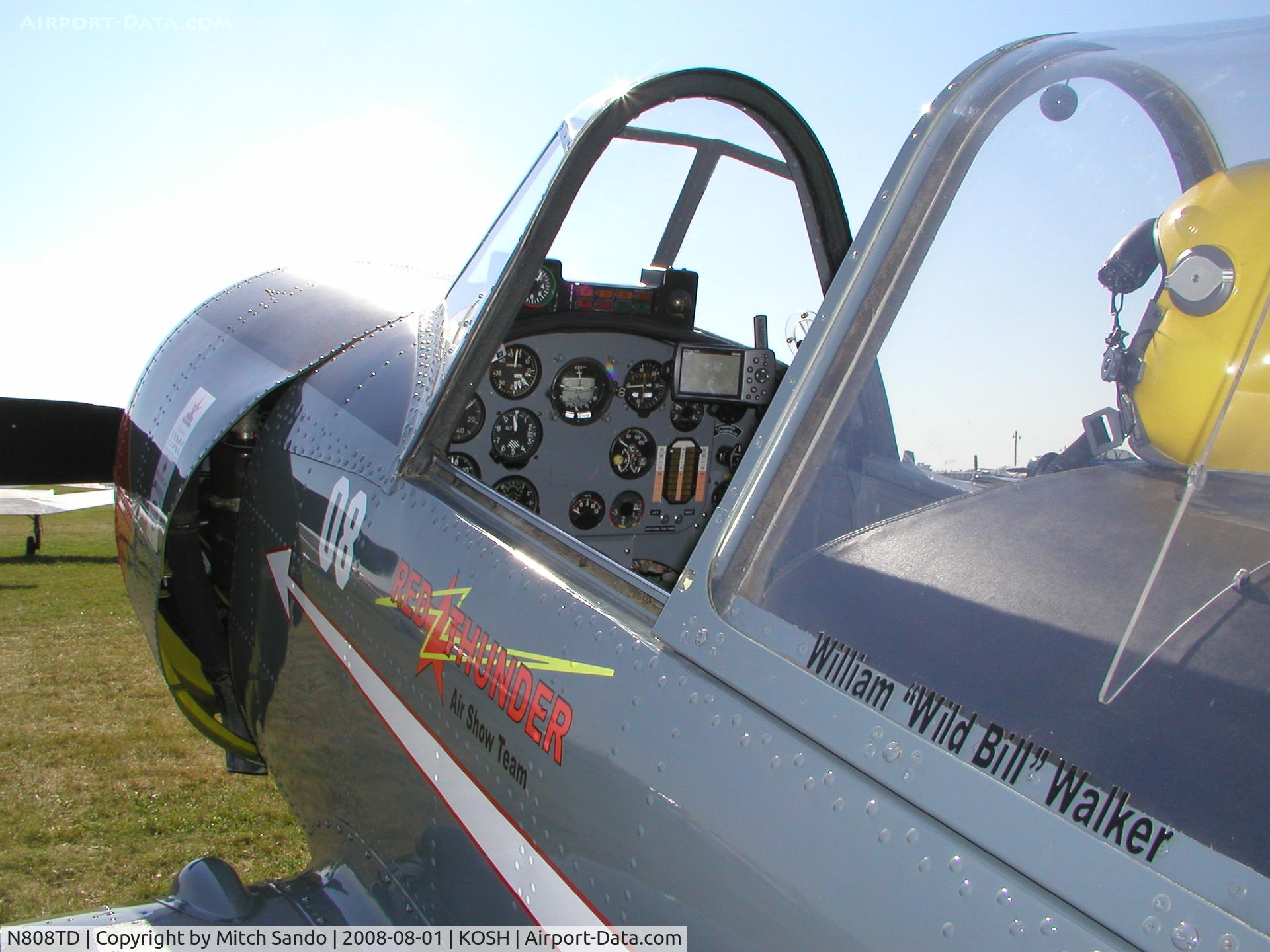 N808TD, Yakovlev (Aerostar) Yak-52 C/N 833808, EAA AirVenture 2008.