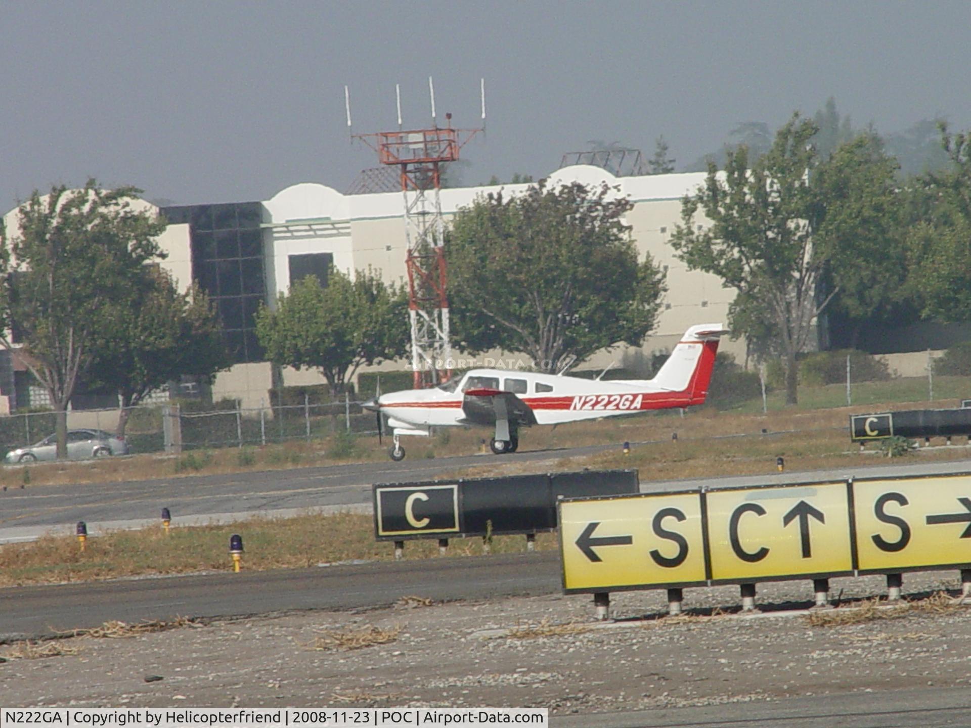 N222GA, 1979 Piper PA-28RT-201T Arrow IV C/N 28R-7931127, Front wheel coming down