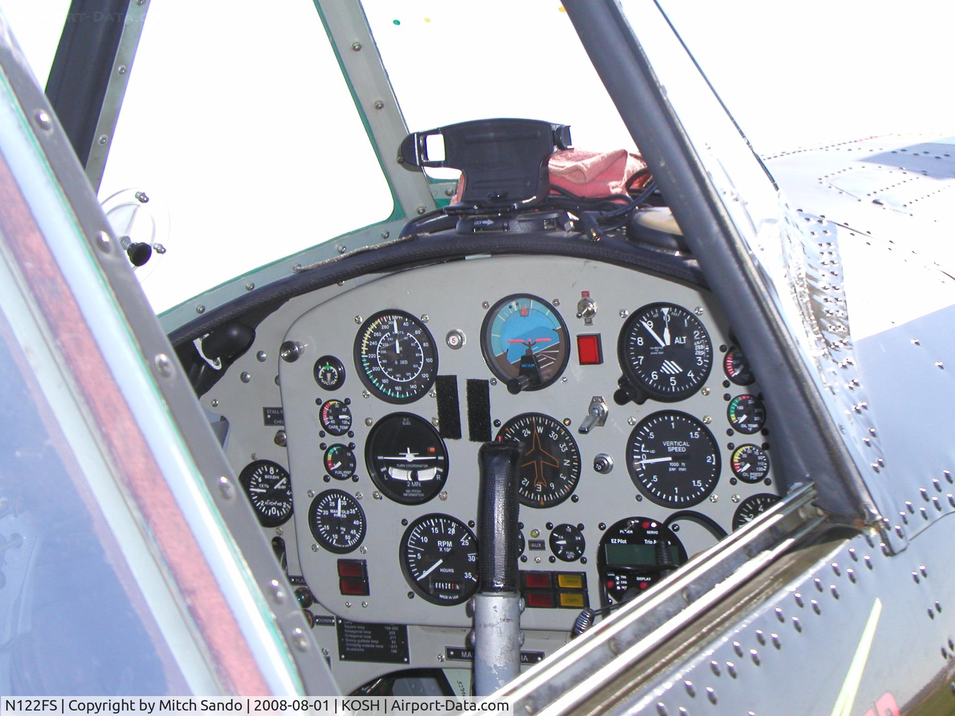 N122FS, 2003 Yakovlev (Aerostar) Yak-52TW C/N 0312408, EAA AirVenture 2008.