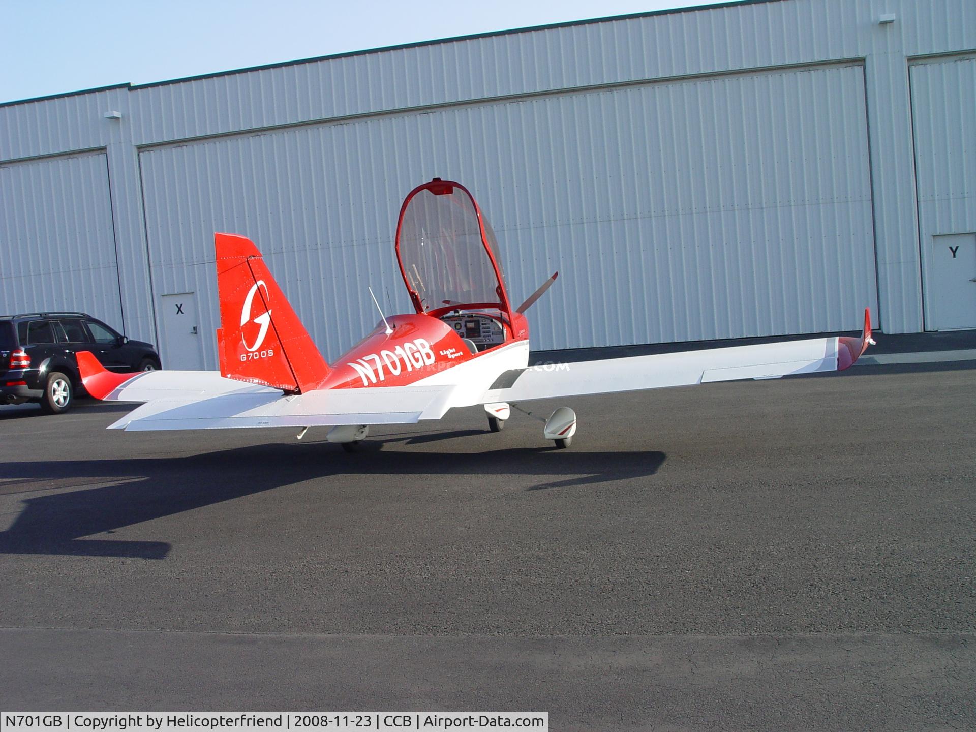 N701GB, 2007 Aero AT-4 LSA C/N AT4-001, Waiting to be put away