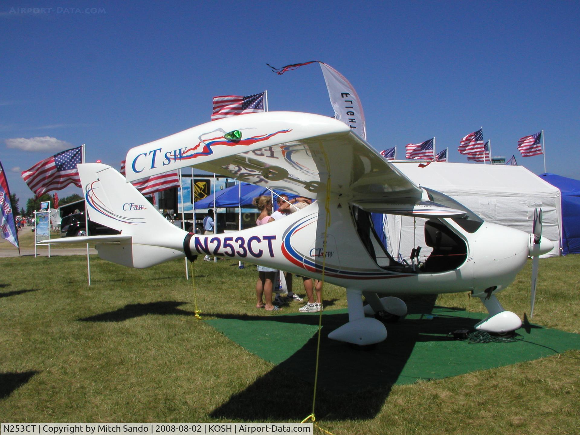 N253CT, 2007 Flight Design CTSW C/N 07-02-03, EAA AirVenture 2008.