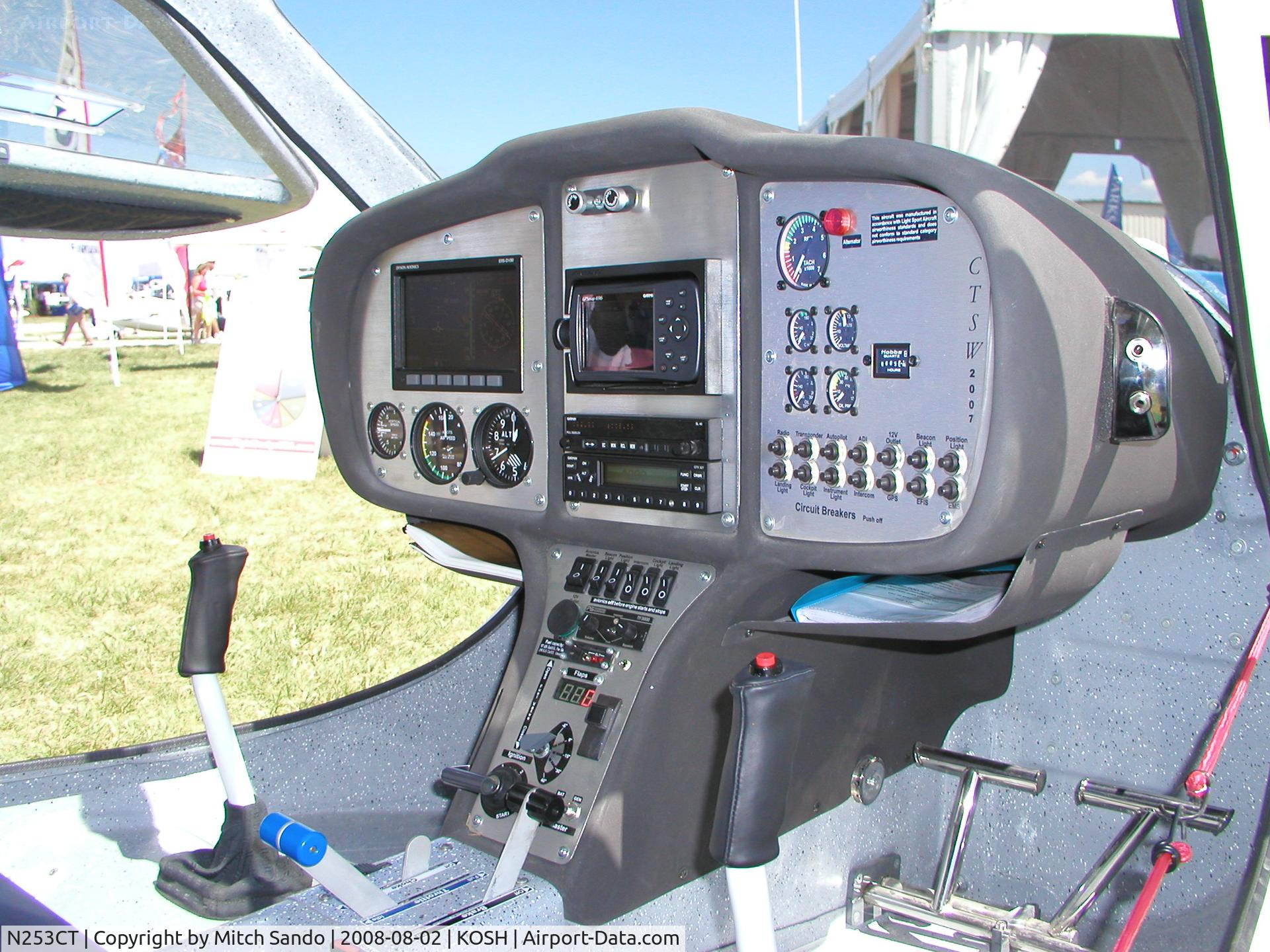 N253CT, 2007 Flight Design CTSW C/N 07-02-03, EAA AirVenture 2008.