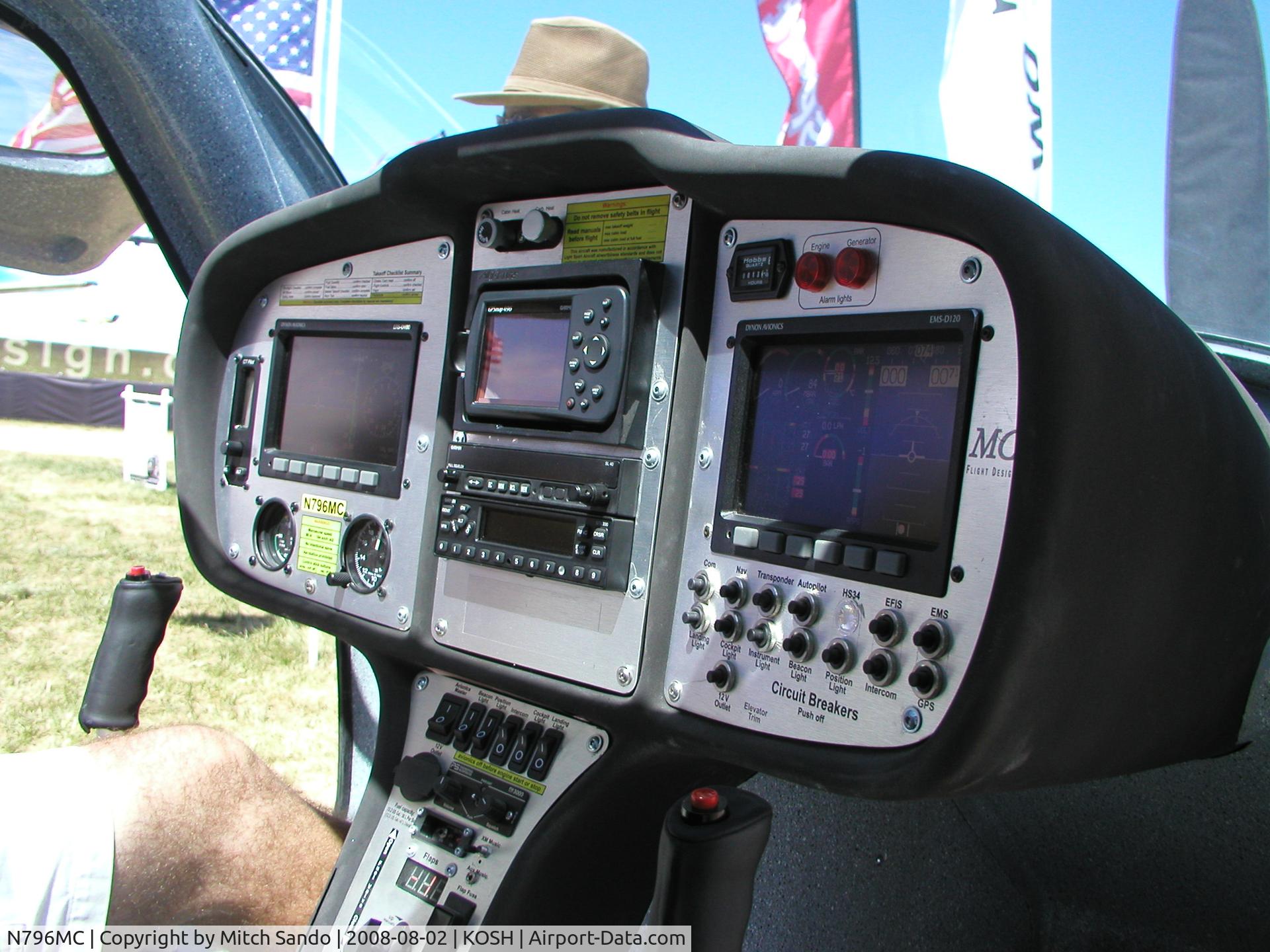N796MC, Flight Design MC C/N A-08-03-03, EAA AirVenture 2008.