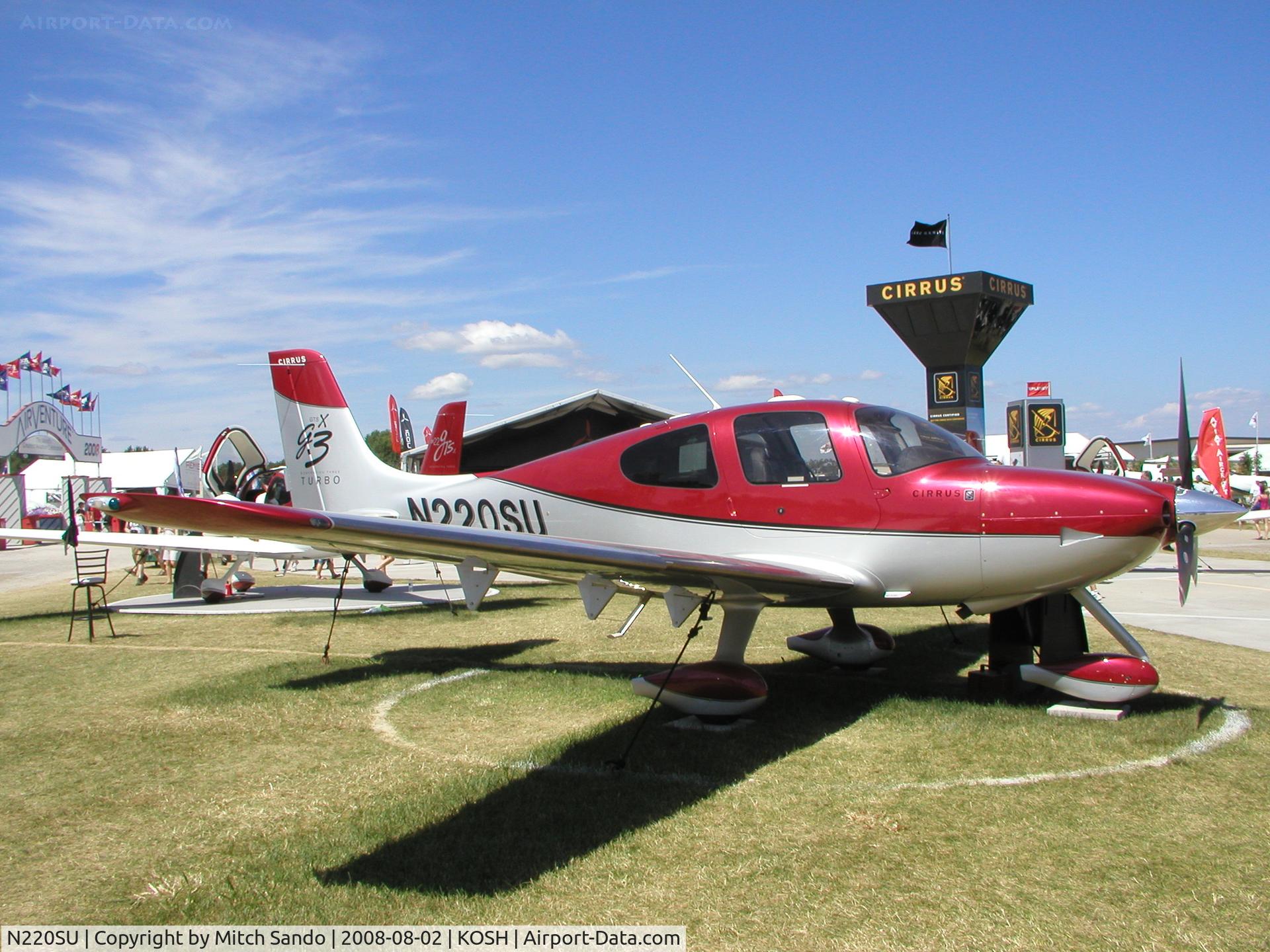 N220SU, Cirrus SR22 G3 Turbo C/N 2922, EAA AirVenture 2008.