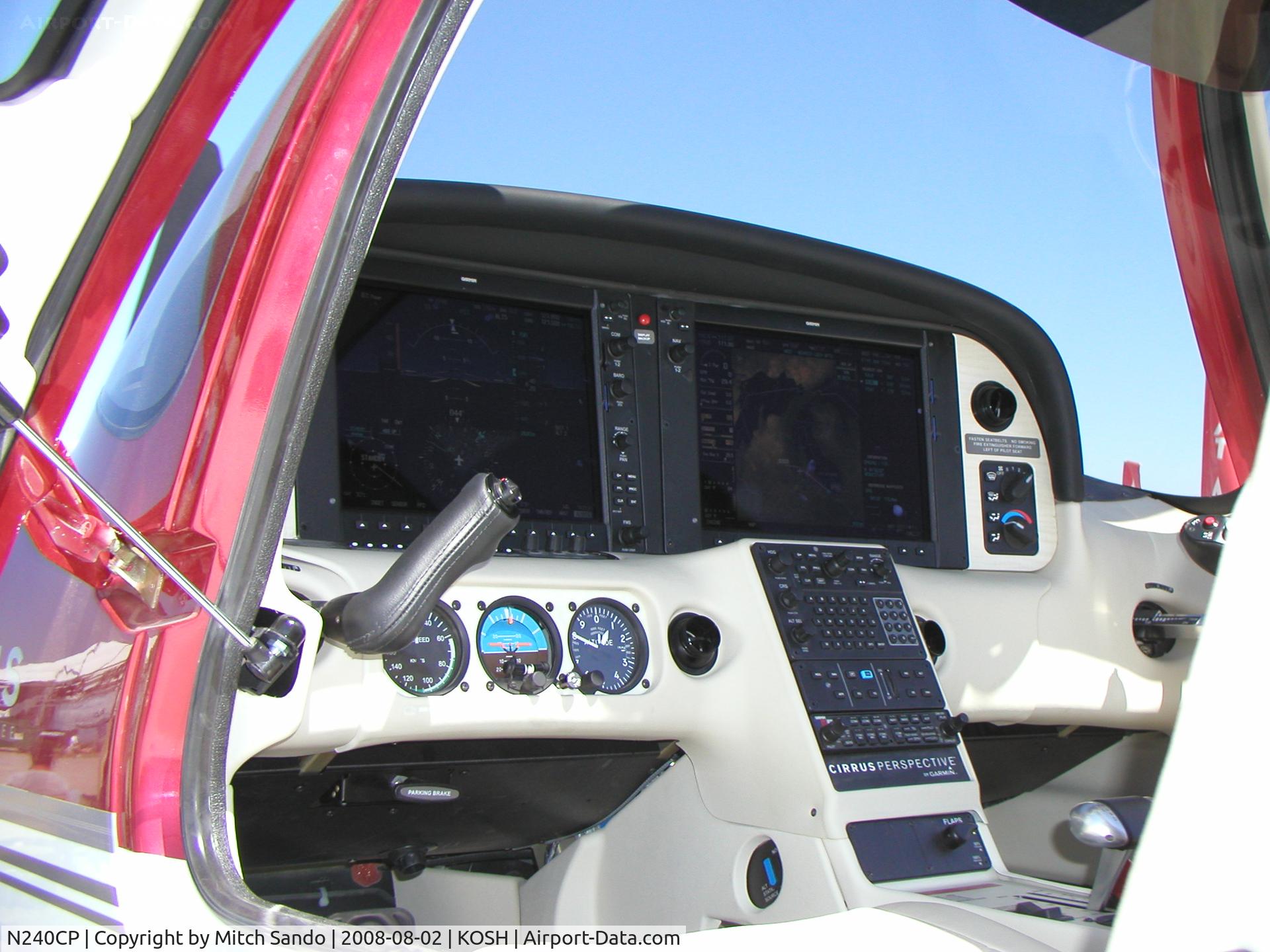 N240CP, 2008 Cirrus SR22 G3 GTS C/N 3136, EAA AirVenture 2008.