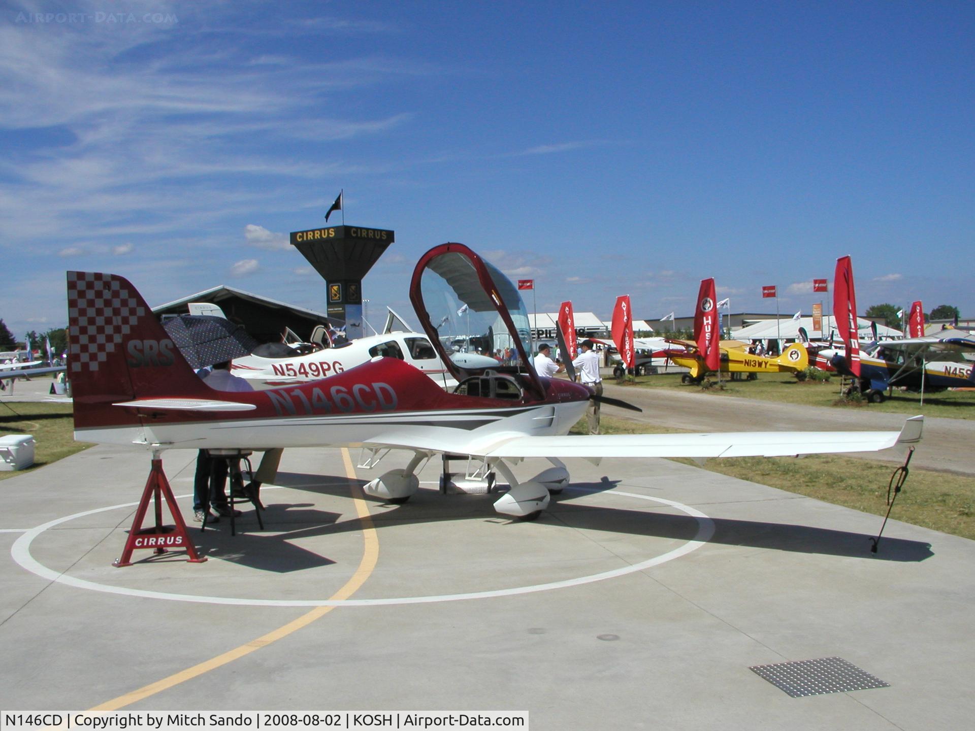 N146CD, 2007 B & F Technik FK-14B2 Polaris C/N 014-068, EAA AirVenture 2008.
